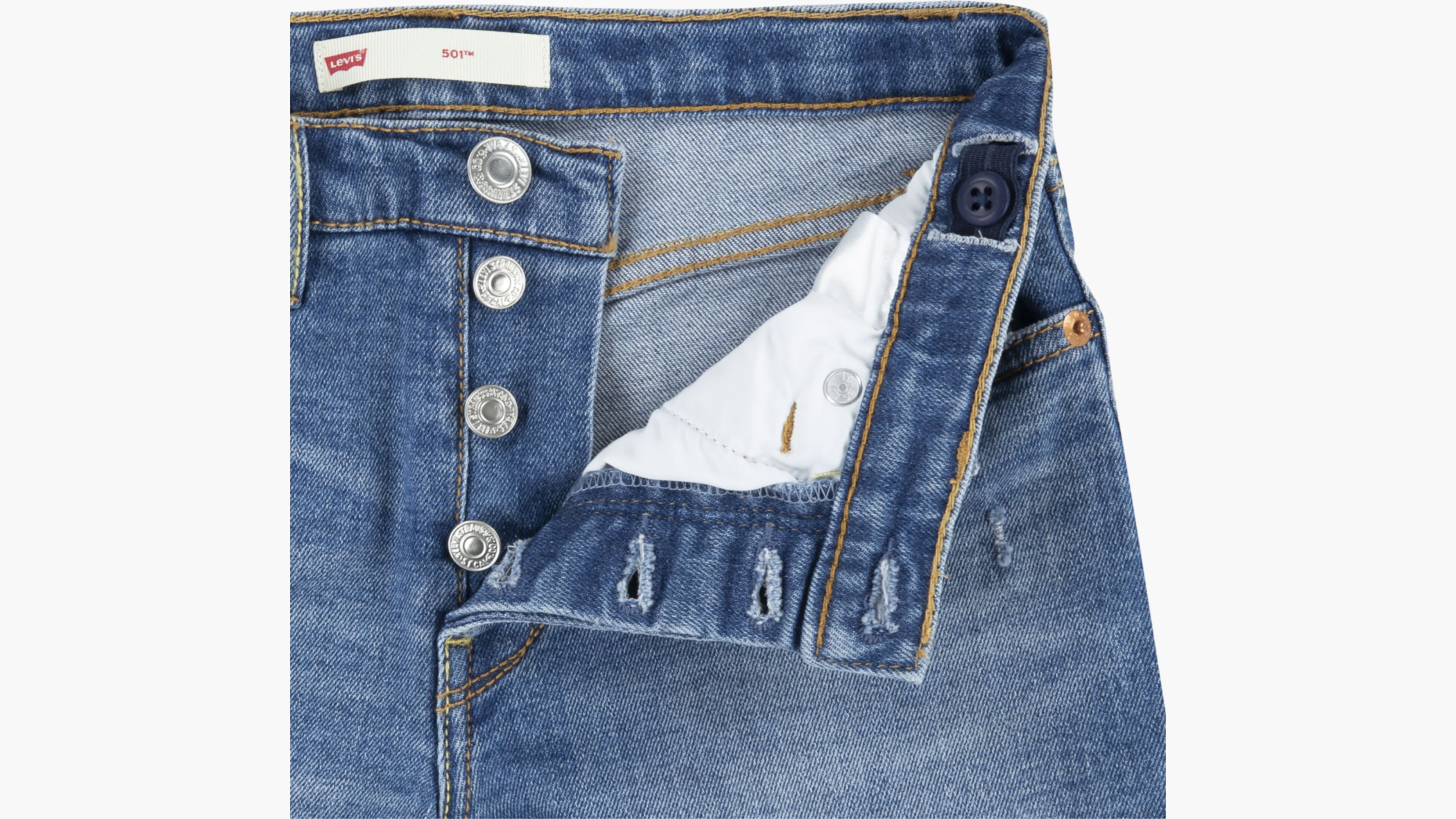 LEVI'S 501 ORIGINAL SHORTS BIG GIRLS 7-16 8 