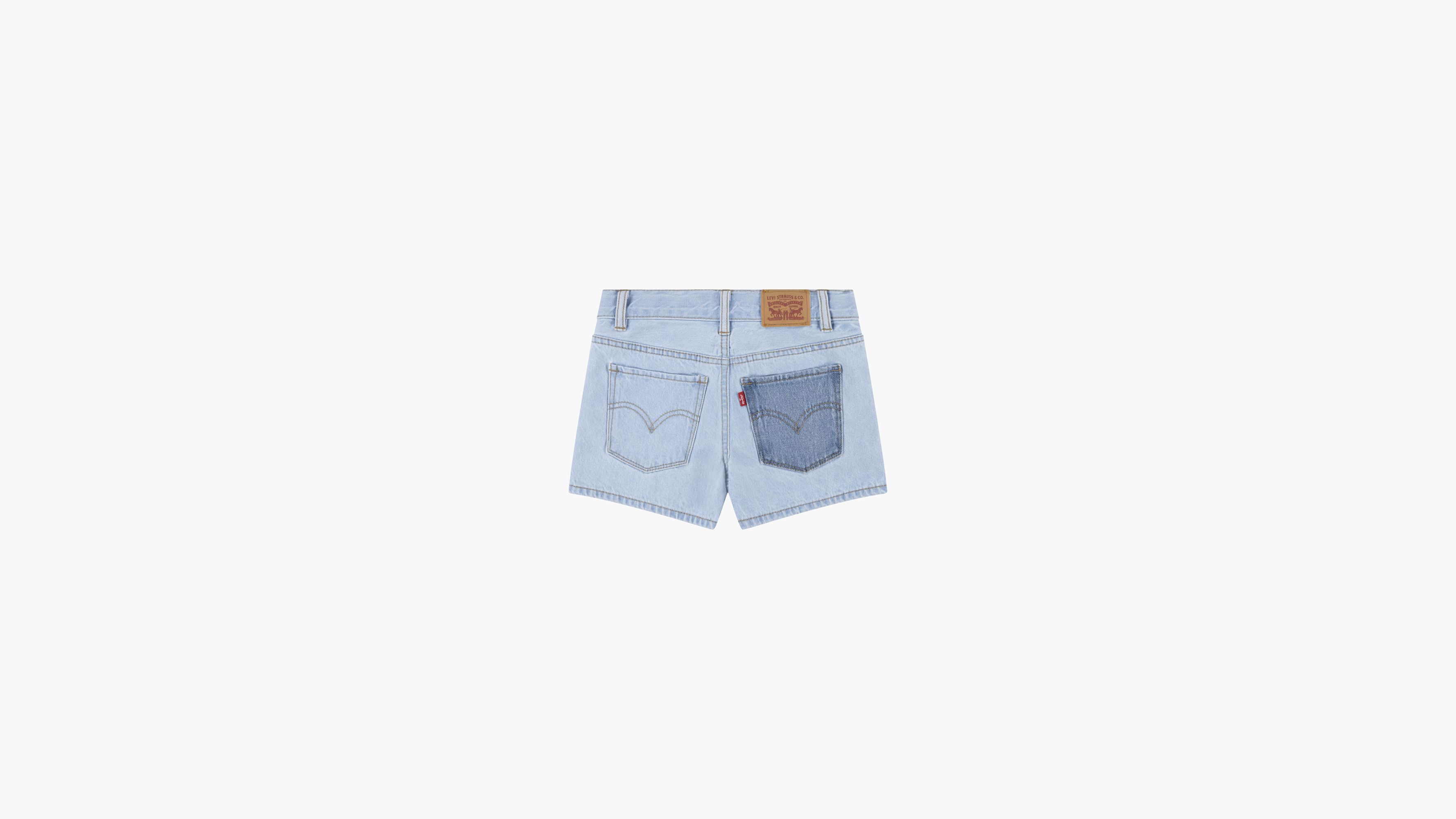 Shade Blocked Girlfriend Shorts Little Girls 4-6X 2
