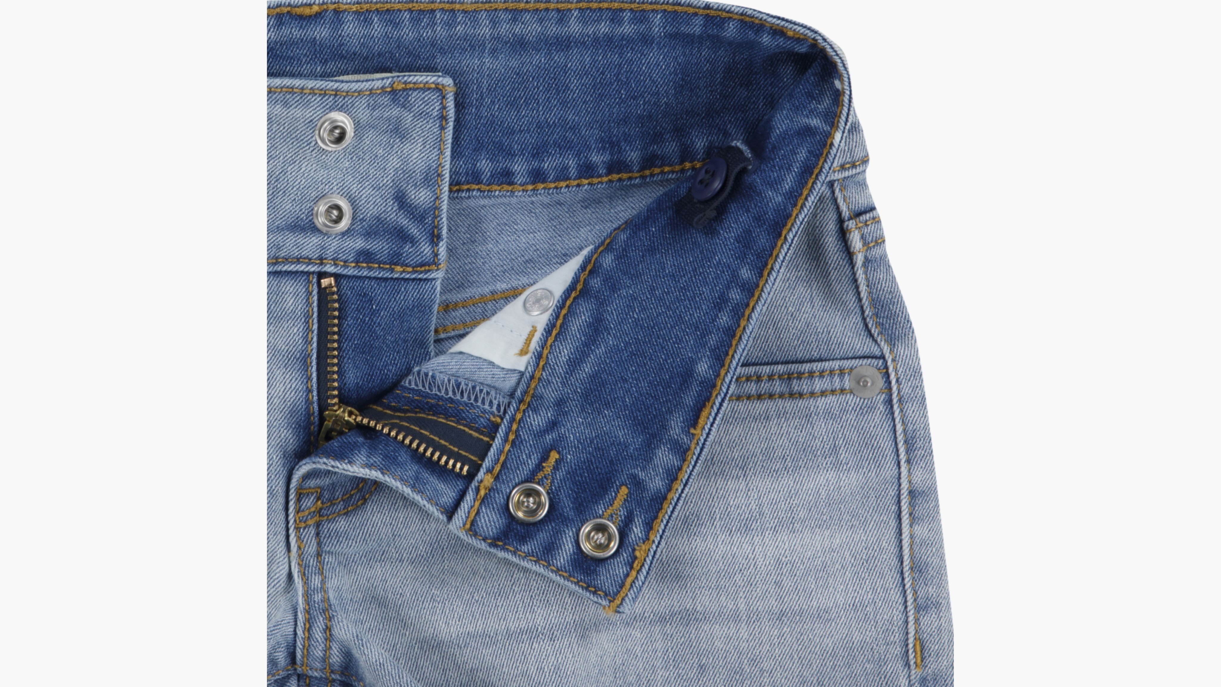Levi's Double Shank Denim Shorts Big Girls 7-16 7 In Springs Return