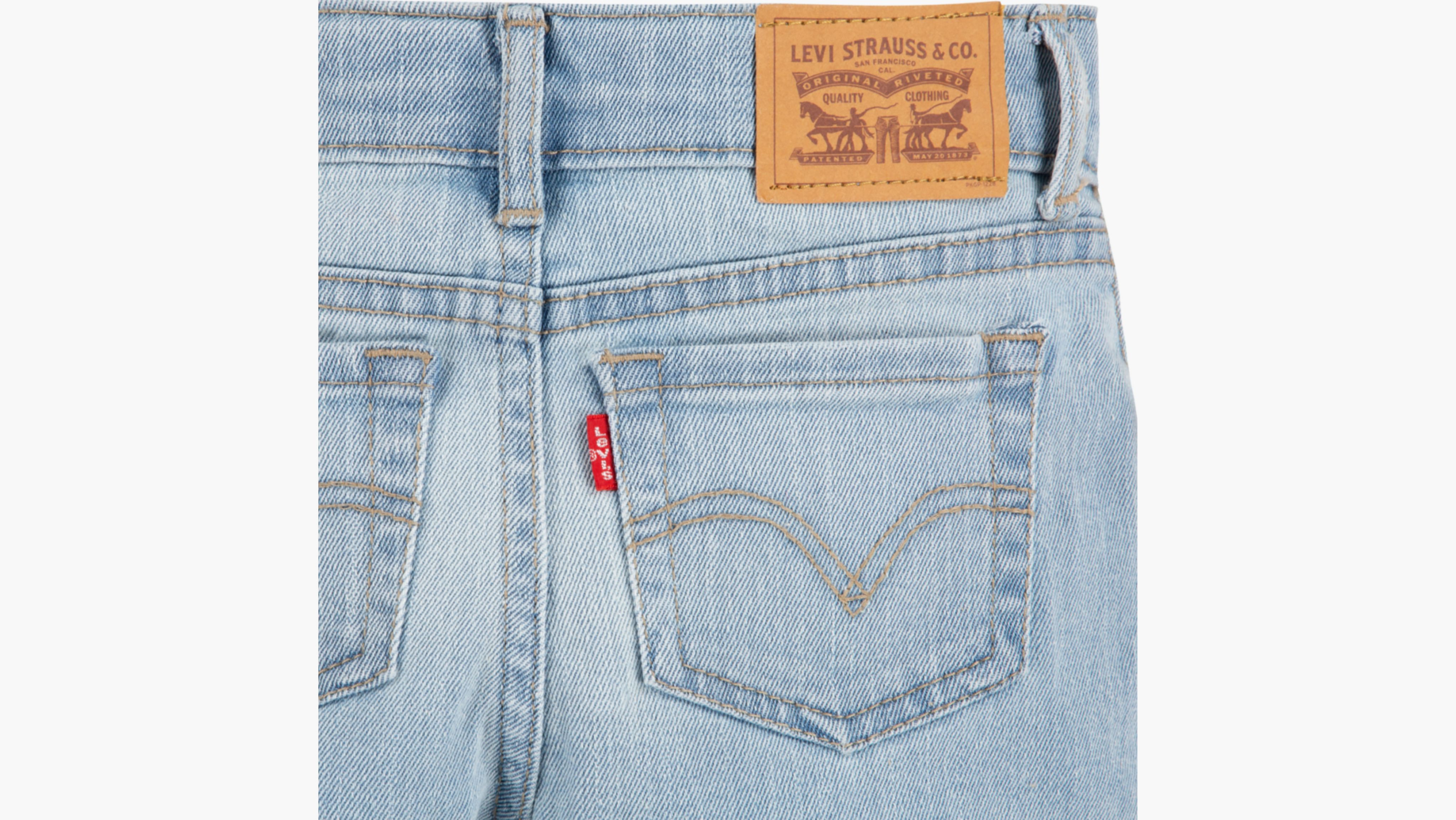 Levi's Mini Mom Shorts Little Girls 4-6x 6x In Doubt It