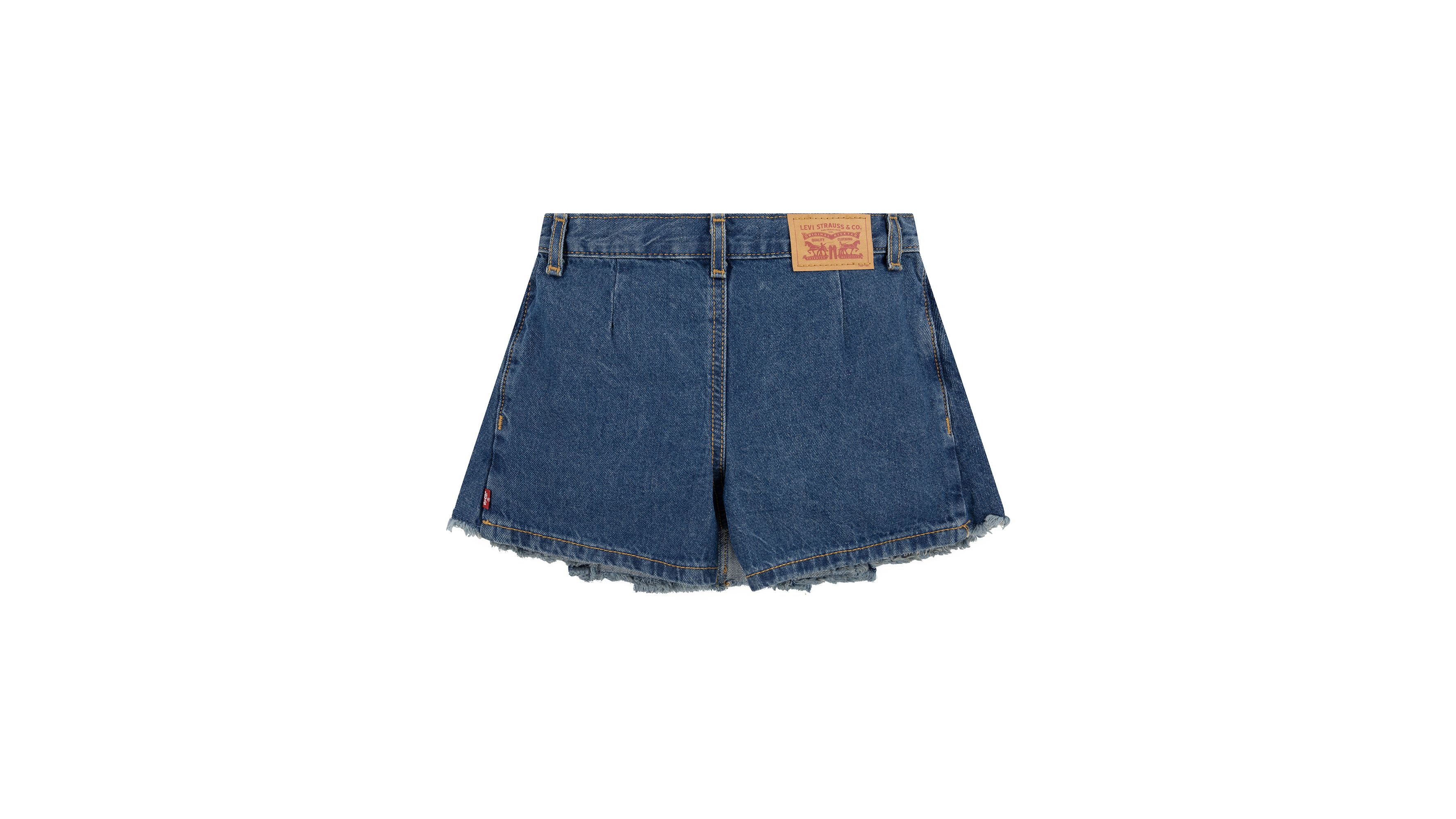 【WAAC】Women Denim-like Pleats Skort /追跡付 WAAC】Women Denim-like Pleats Skort /追跡付 Women Denim-like