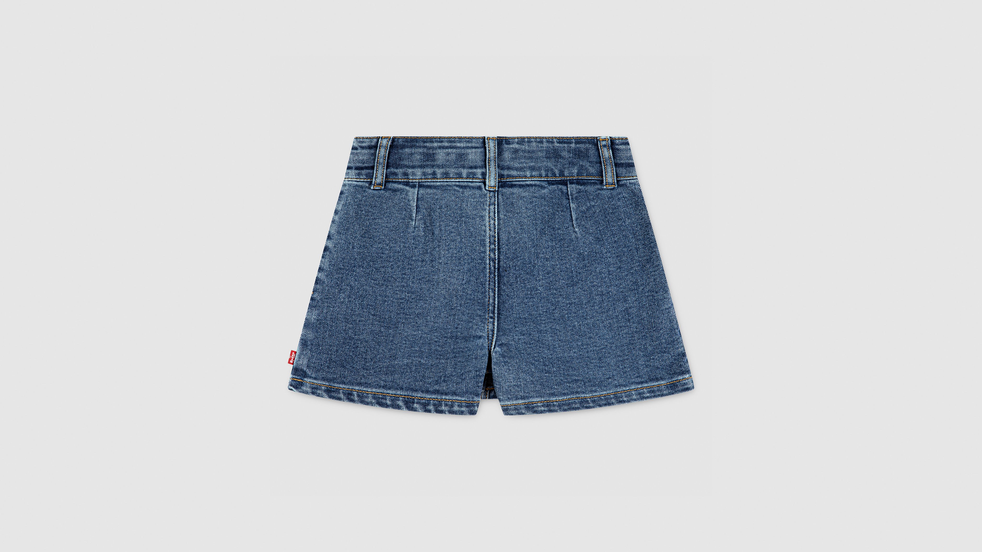Pleated Cargo Skort Little Girls 4-6X