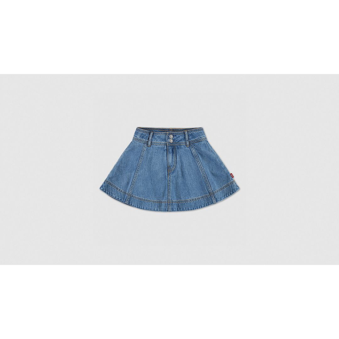 Levi's Full A-line Skirt Little Girls 4-6x 5 In Blue