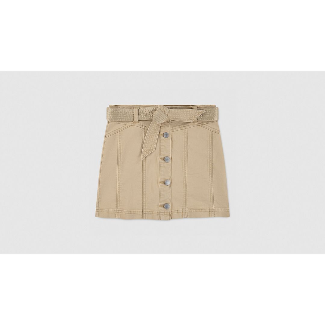 Levi's Levis A-line Skirt W/ Satin Belt Big Girls 8-20 8