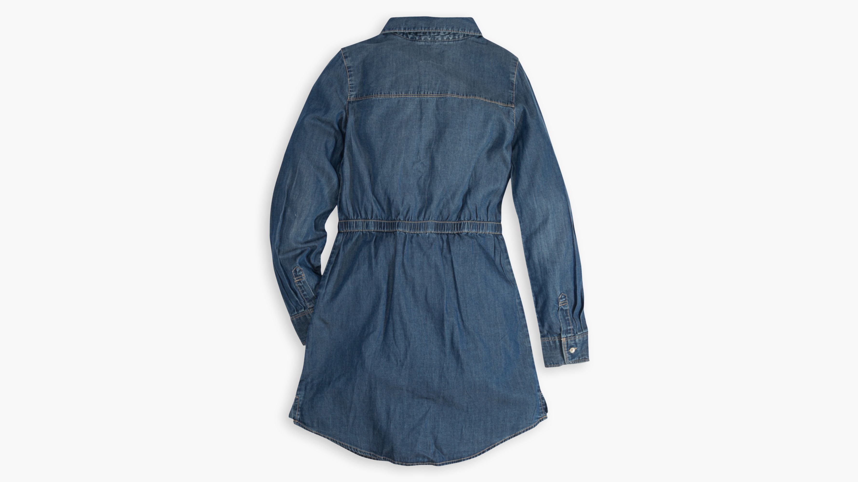 Levi's® Fit and Flare Denim Big Girls Dress S-XL 2