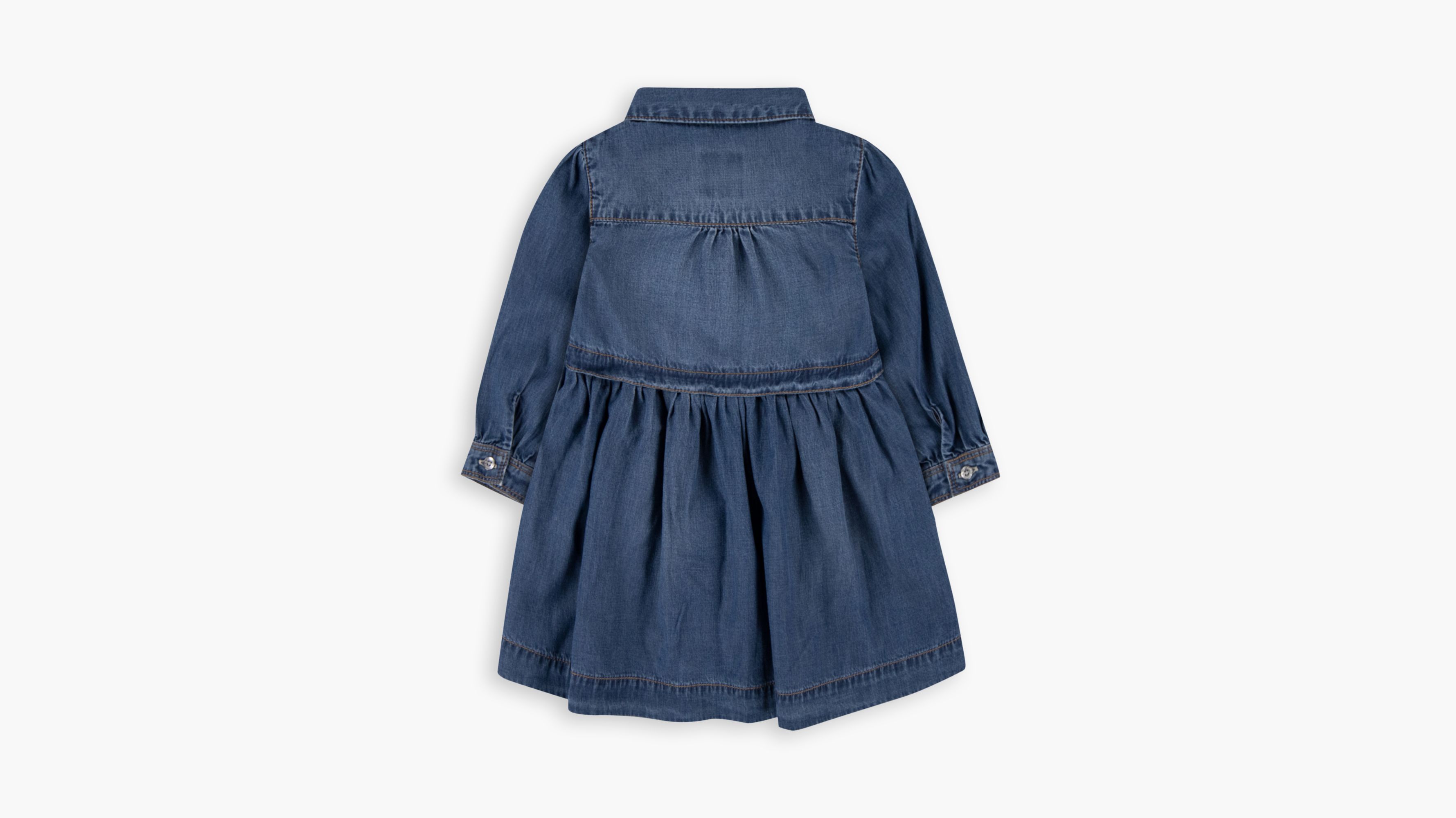 Baby Girls 12-24M Denim Western Shirtdress 2