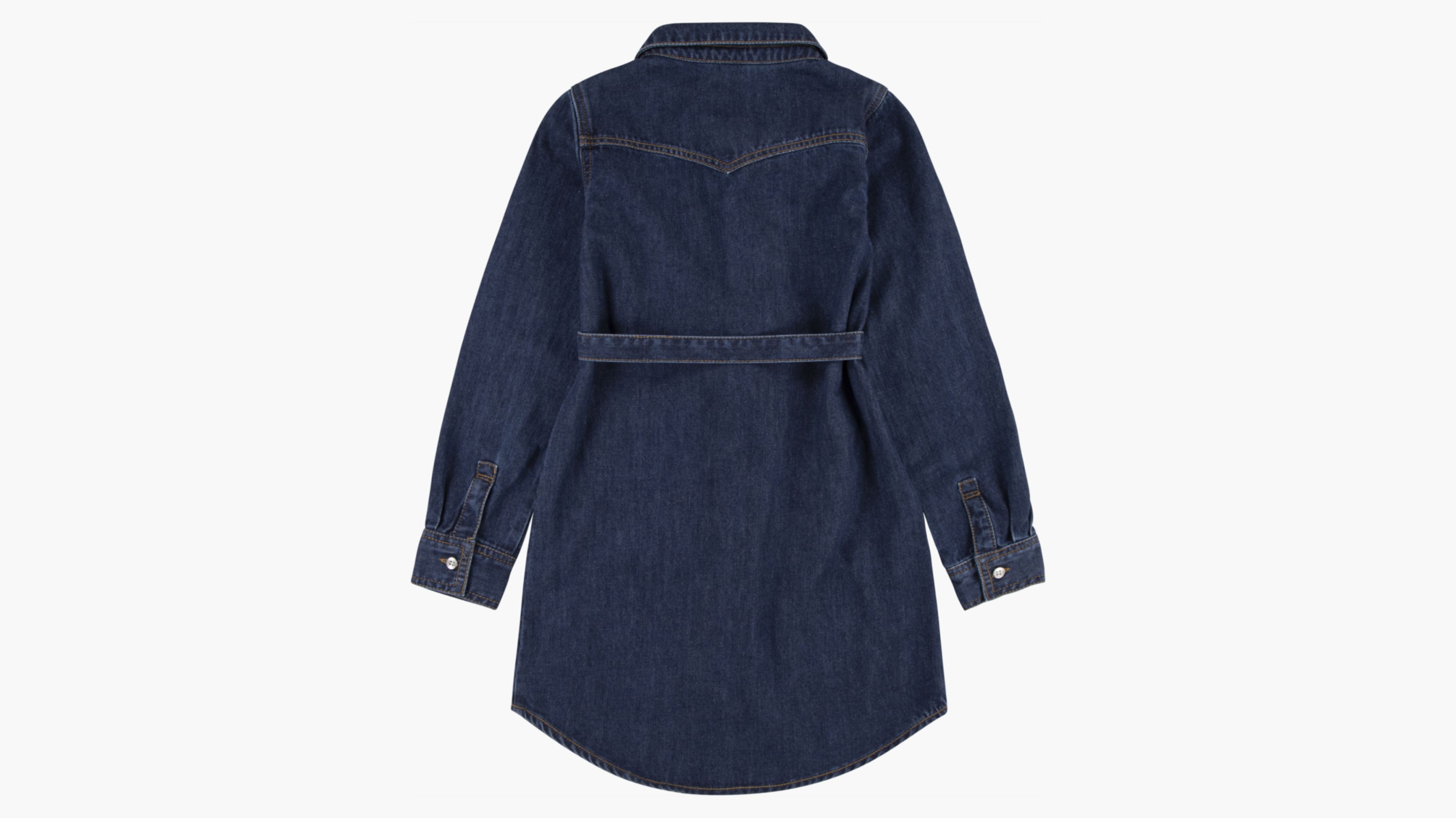 Western Shirt Dress Big Girls 7-16 4