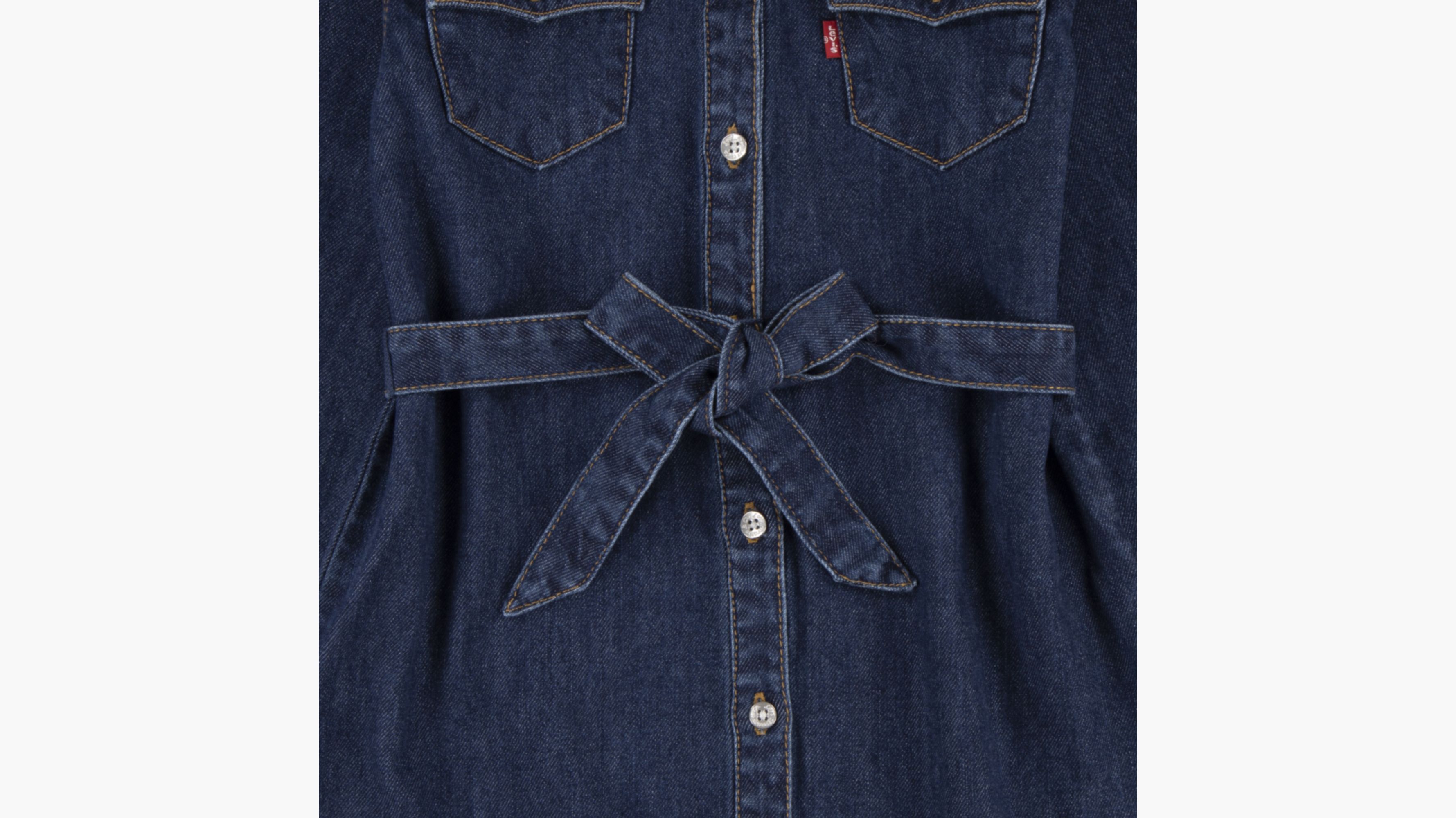 Western Shirt Dress Big Girls 7-16 5