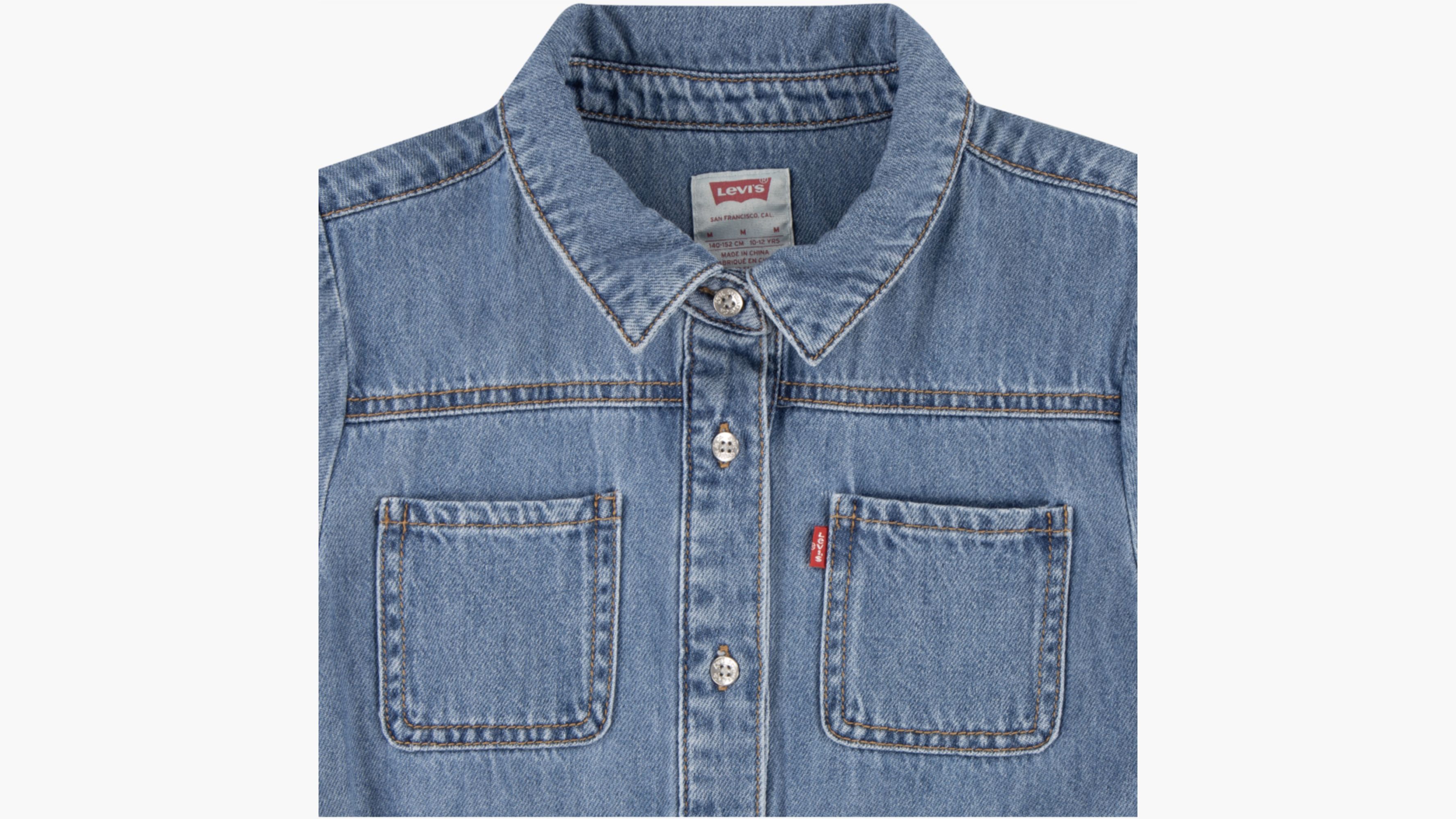 Utility Dress w/ Belt Little Girls 4-6X 3