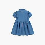 Bubble Sleeve Shirt Dress Toddler Girls 2T-4T 2