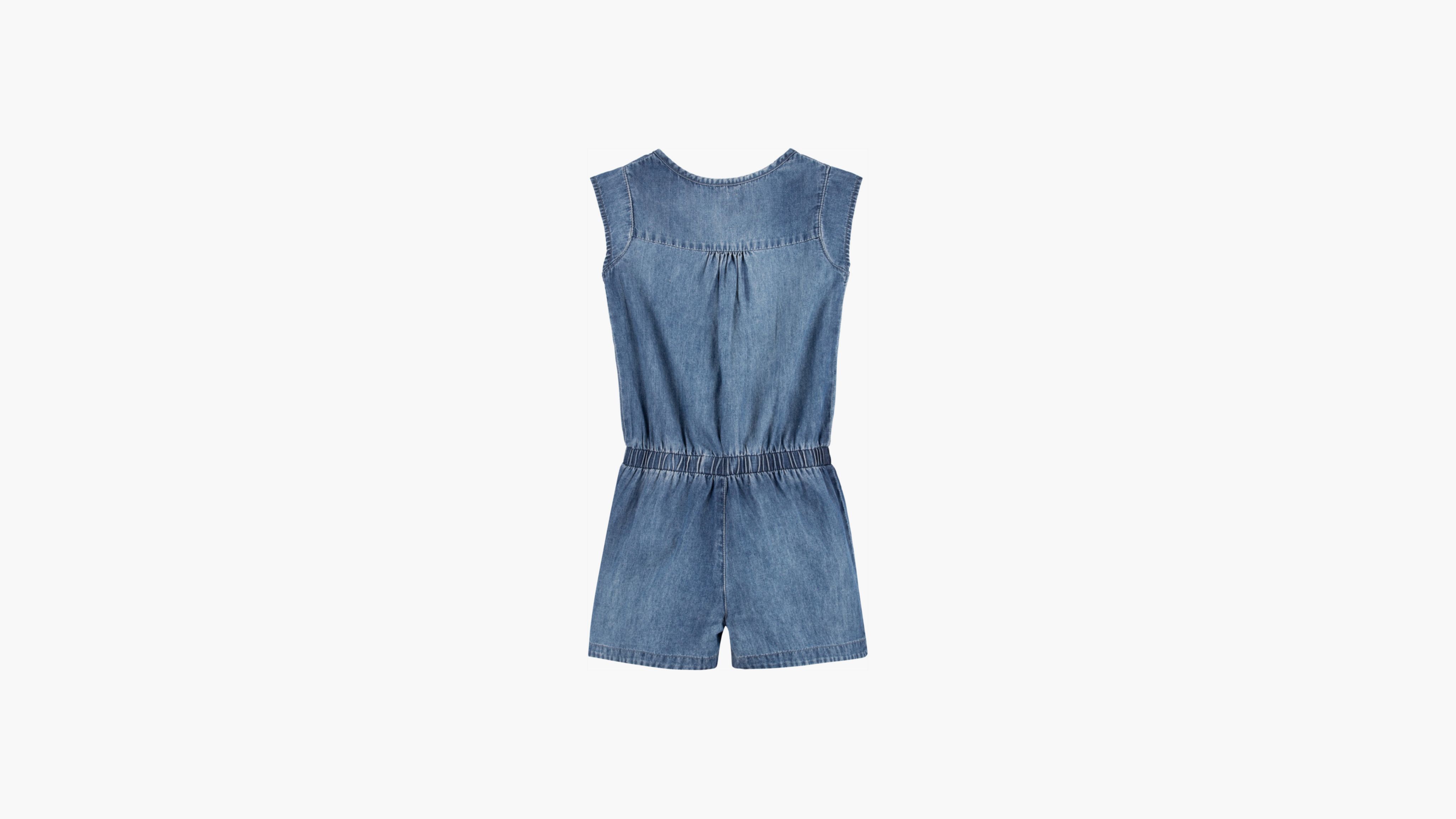 Levi's Woven Romper Big Girls S-xl L