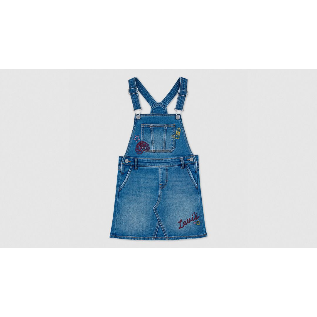 Levi's Skirtall With Embroidery Big Girls 8-20 8 In Blue