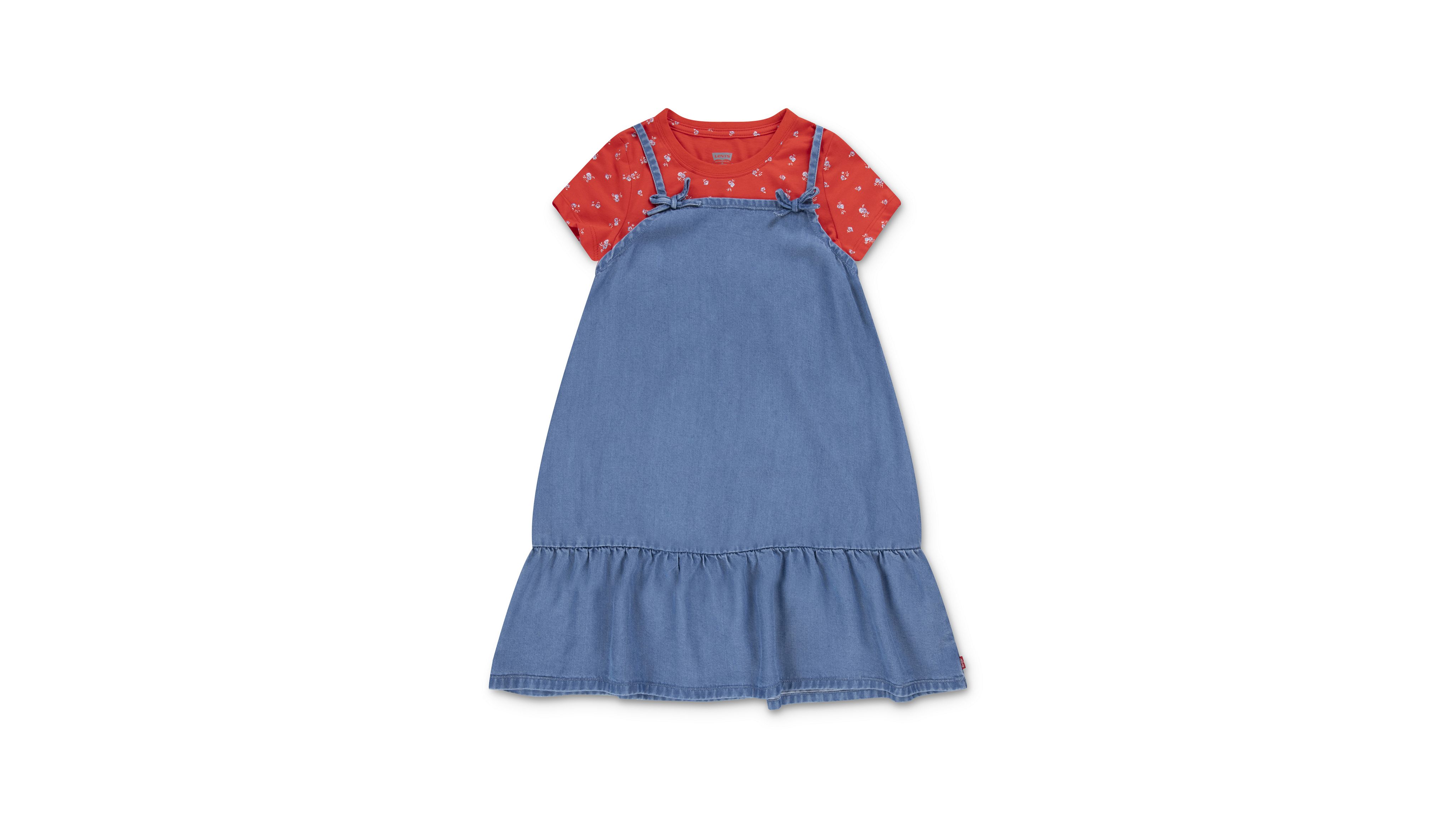 Layerable Dress With Tee Big Girls S-XL