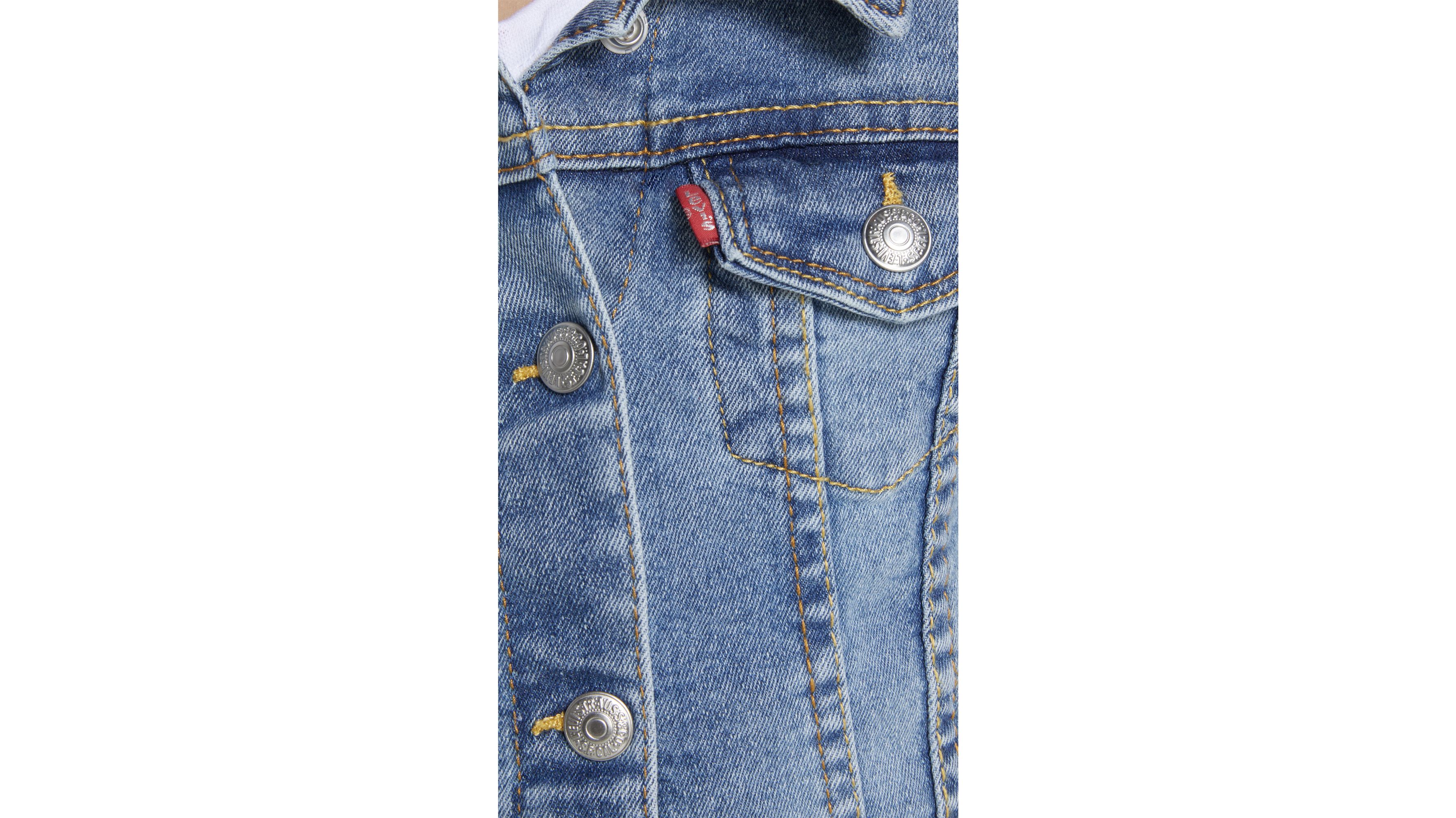 Levis Trucker Jacket Little Girls 4-6X