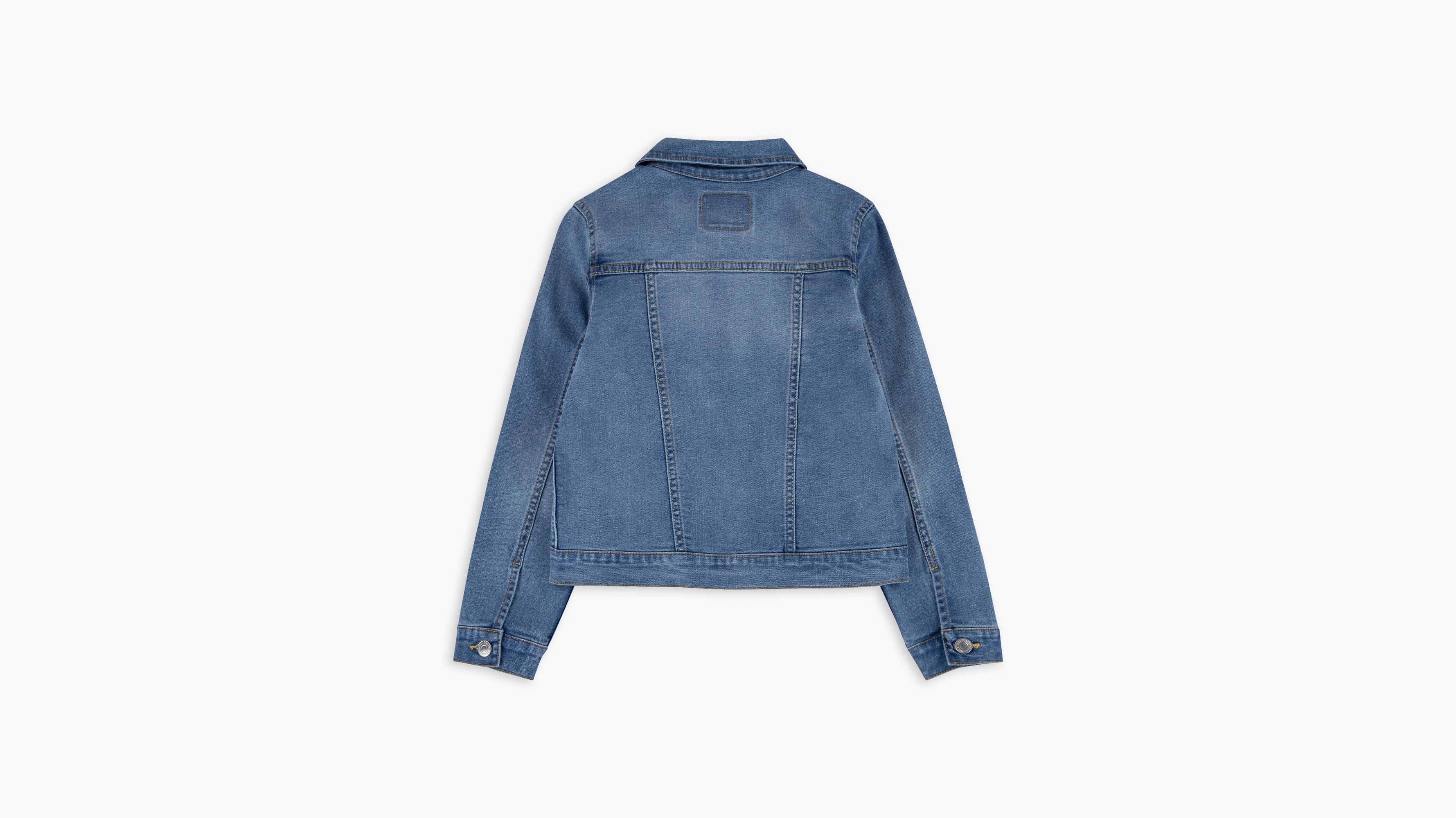 Levi's Plus Size Button-down Original Denim Trucker Jacket In Matter Of Fact