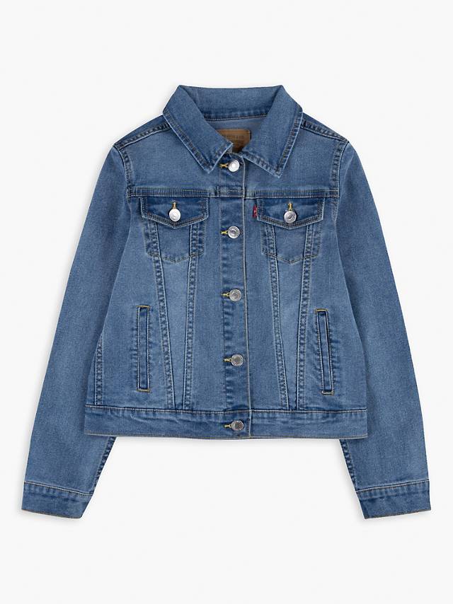 Trucker Jacket Big Girls S-xl - Medium Wash | Levi's® US Trucker Jacket Big Girls S-xl - Medium Wash | Levi's® US