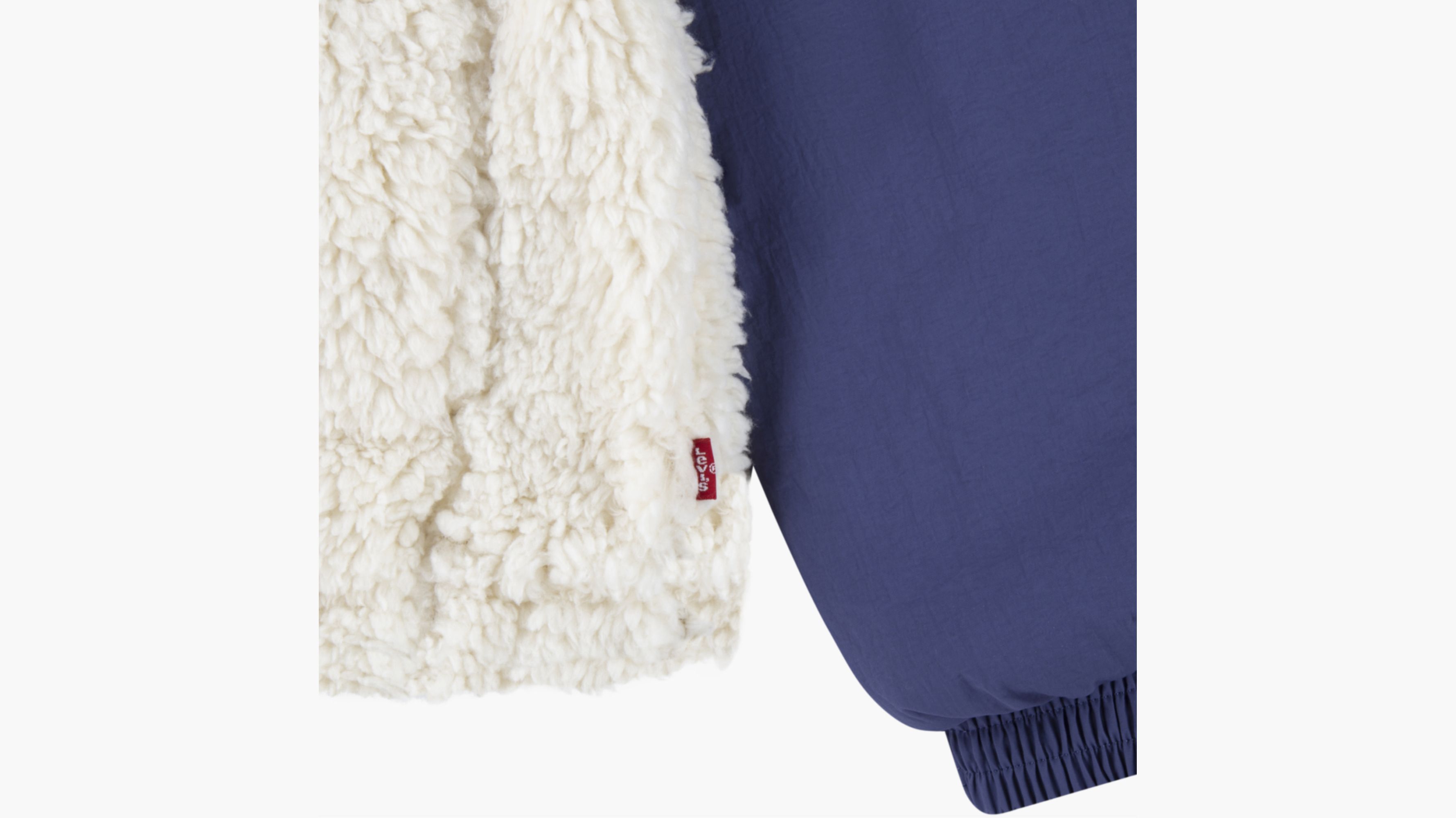 Boxy Fit Sherpa Jacket Big Girls S-XL 8