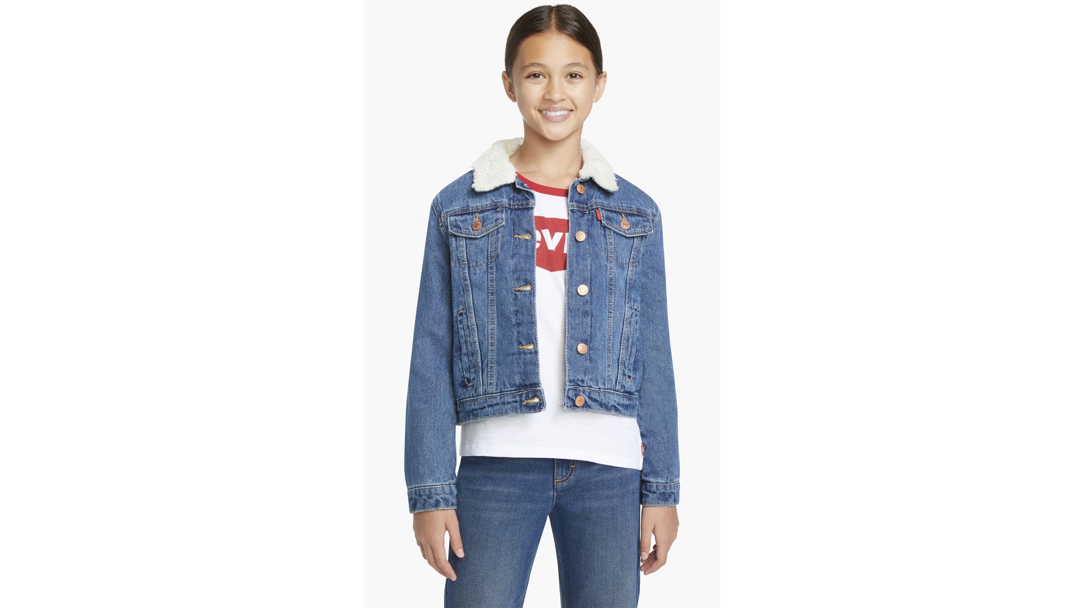 Levis ladies cheap sherpa jacket