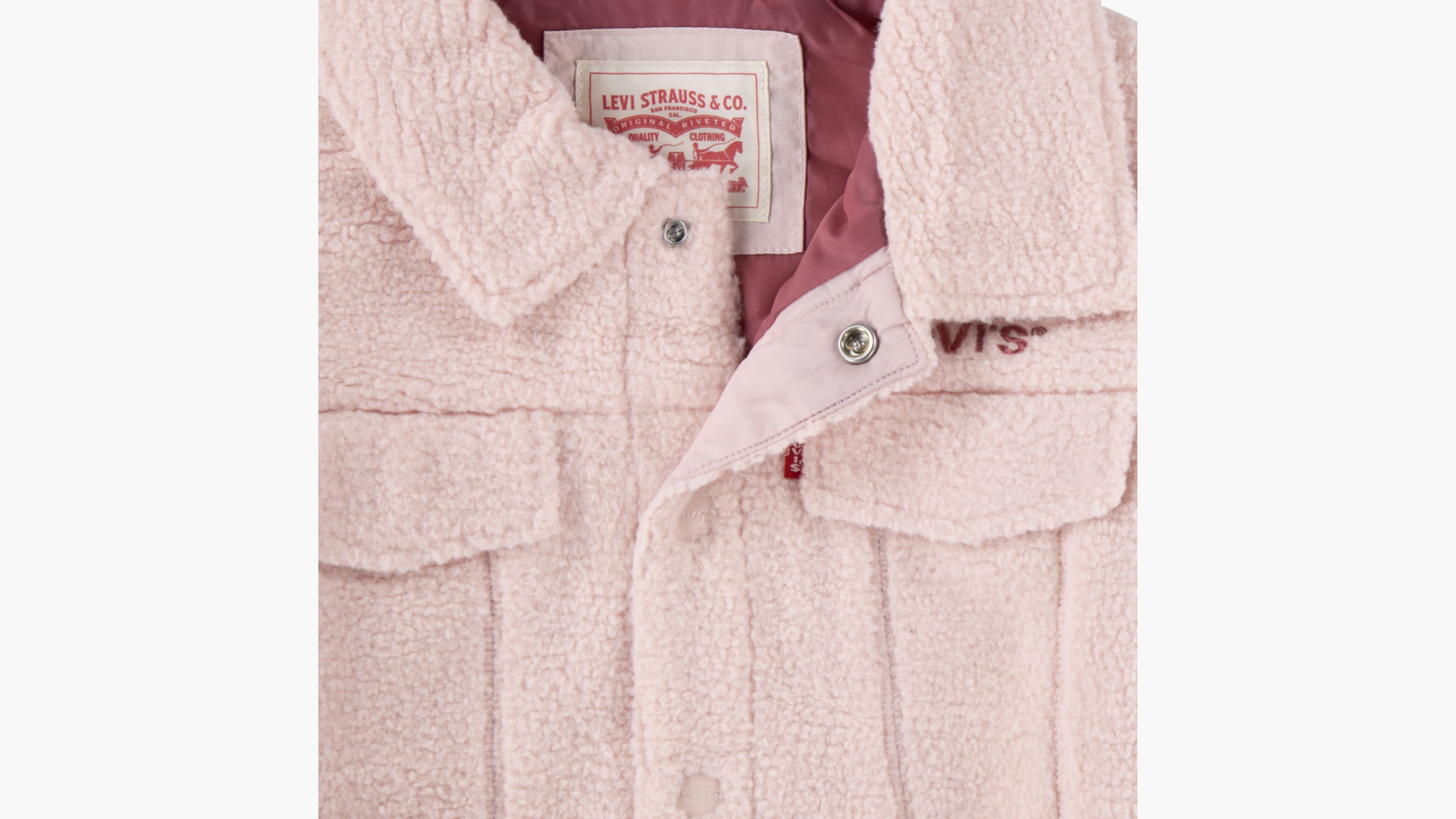 Sherpa Trucker Jacket Big Girls 7-16 3