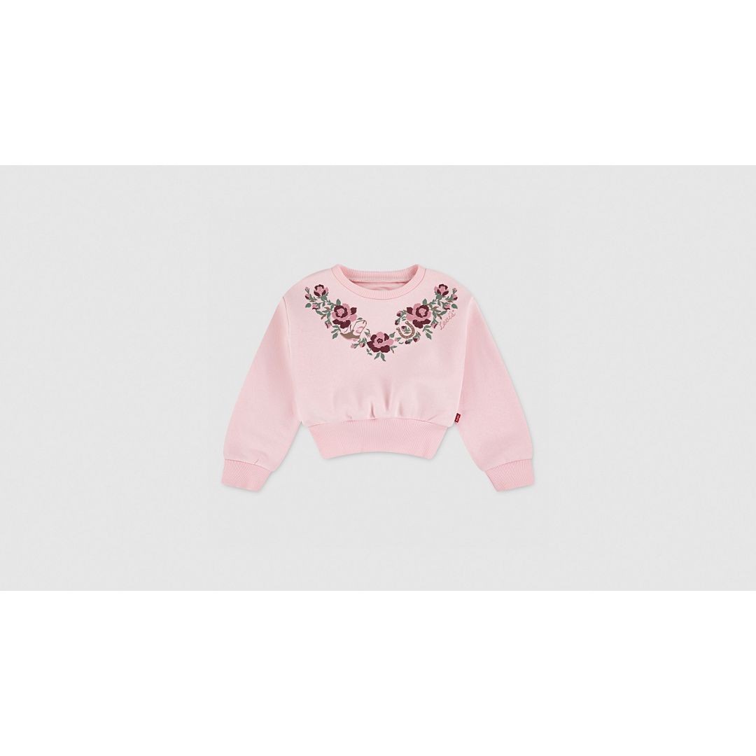 Levi's Levis Meet And Greet Western Crew Toddler Girls 2t-4t 4t In Pink