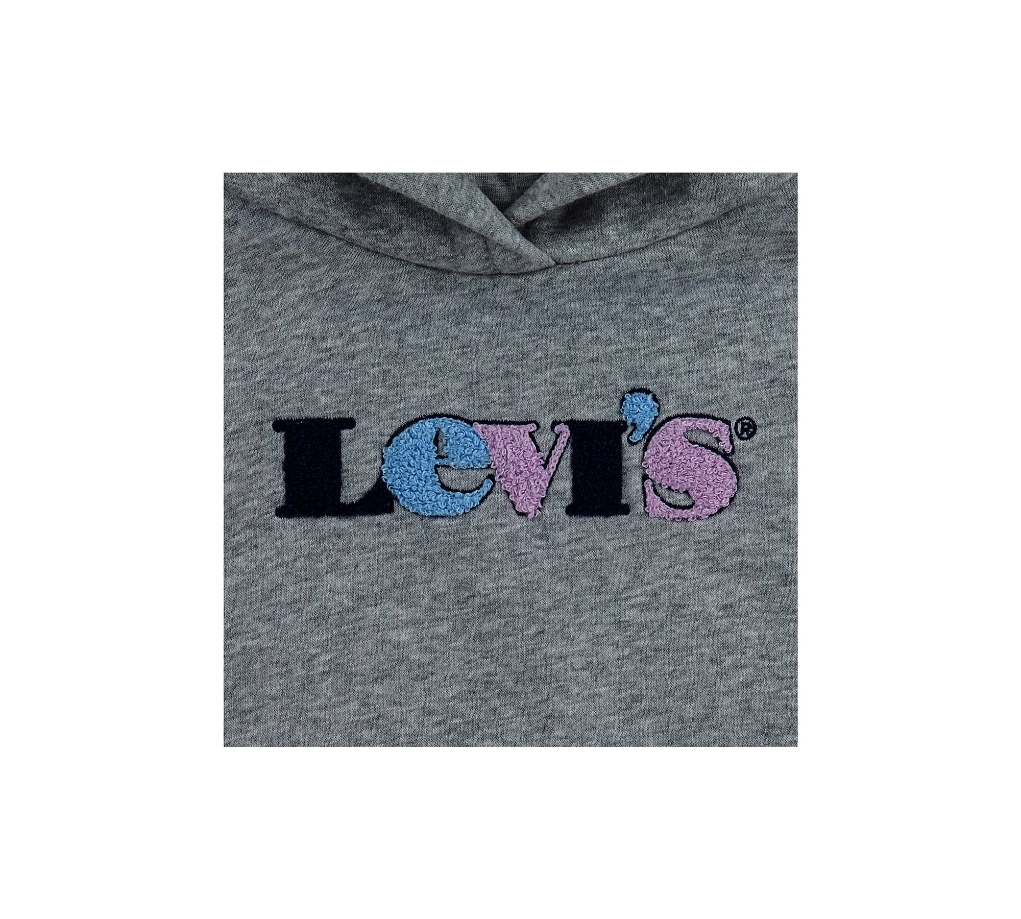 Toddler Girls 2t-4t Cropped Hoodie - Grey | Levi's® US