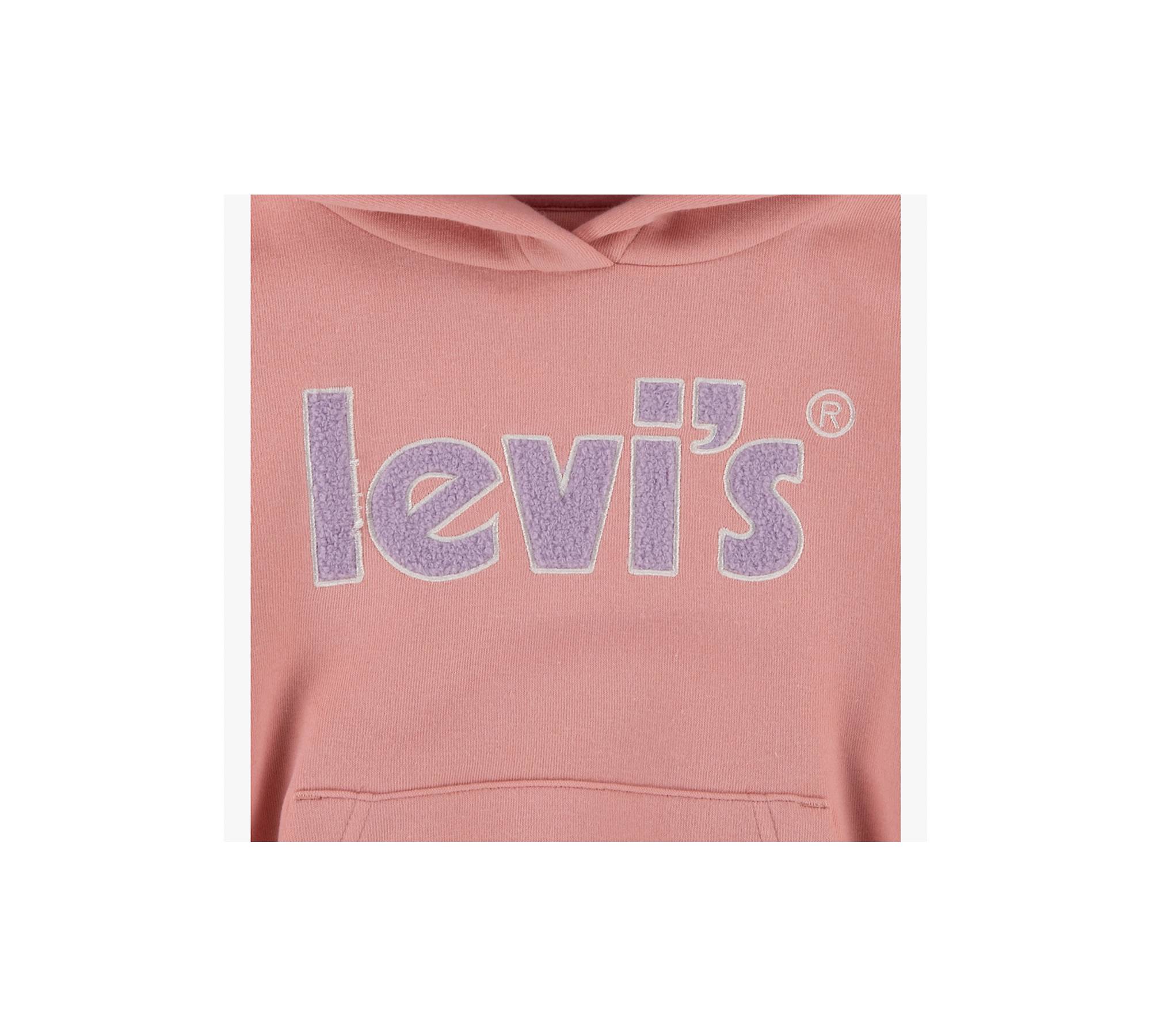 Levi's® Pullover Hoodie Big Girls S-xl - Pink | Levi's® US