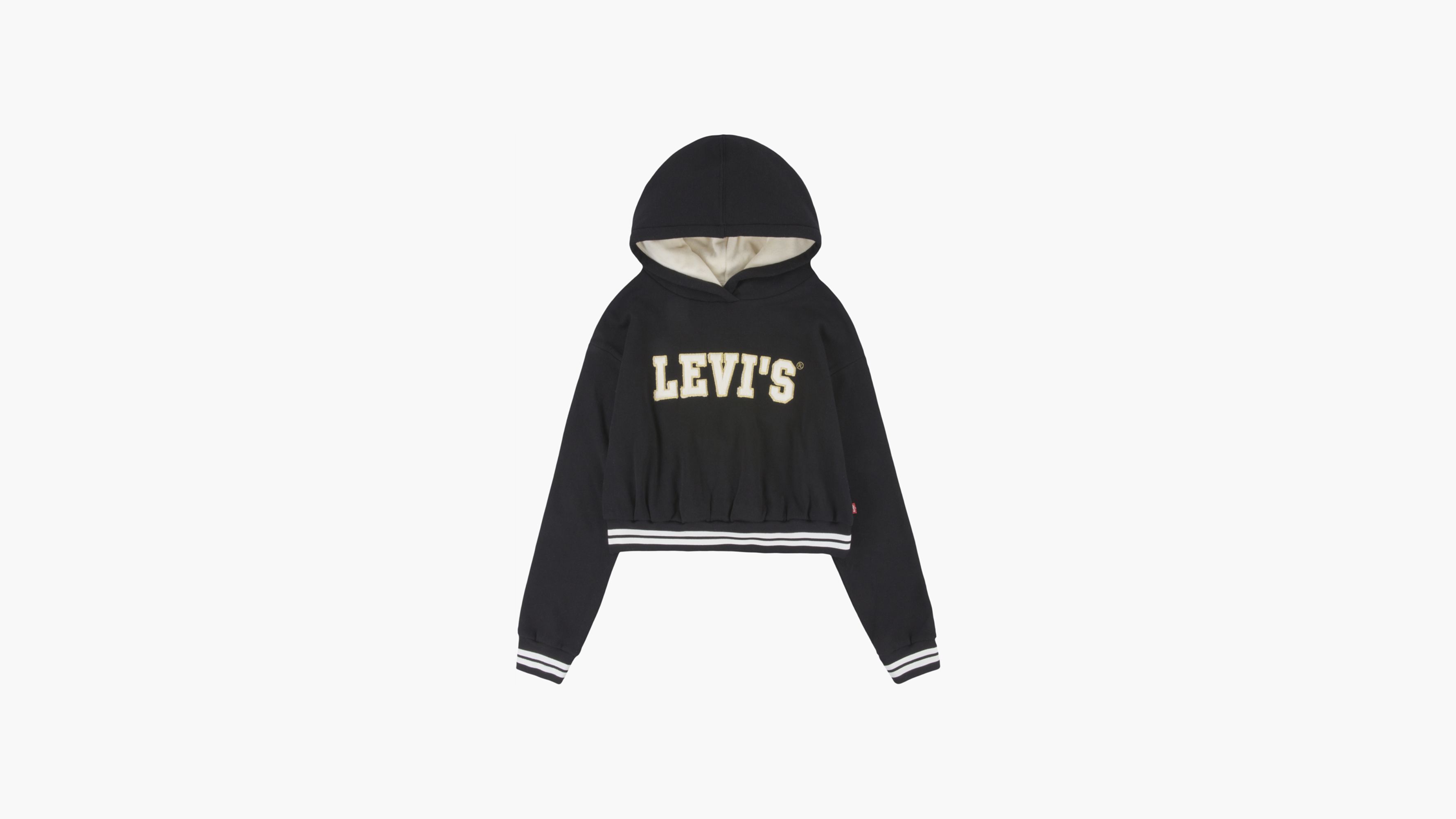 Girls levis hoodie new arrivals