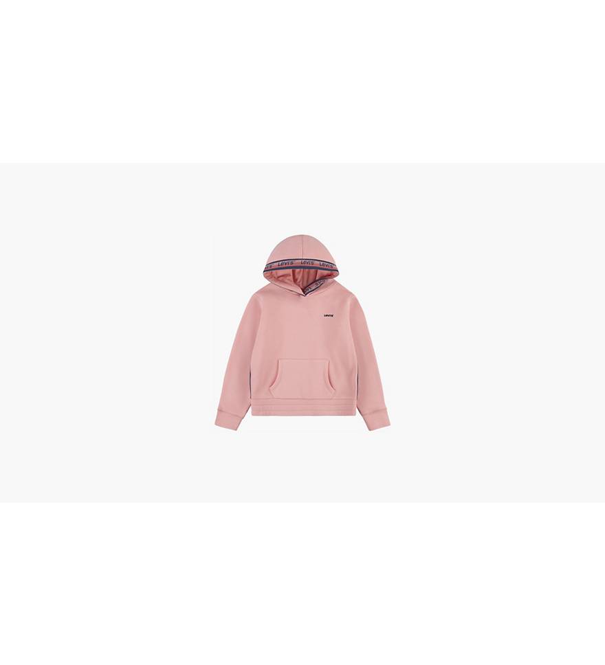 Levi's® Logo Hoodie Sweatshirt Little Girls 4-6x - Pink | Levi's® US