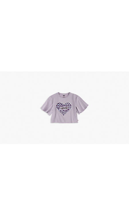 Download Big Girls S Xl Sparkle Tee Shirt Purple Levi S Us