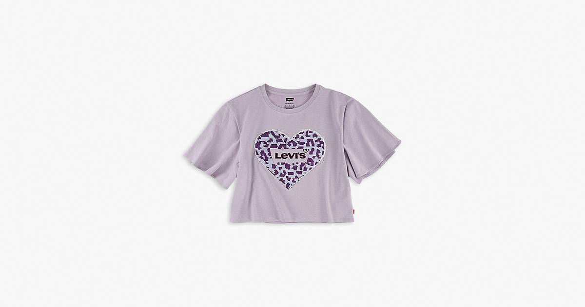 Big Girls S-xl Sparkle Tee Shirt - Purple | Levi's® US