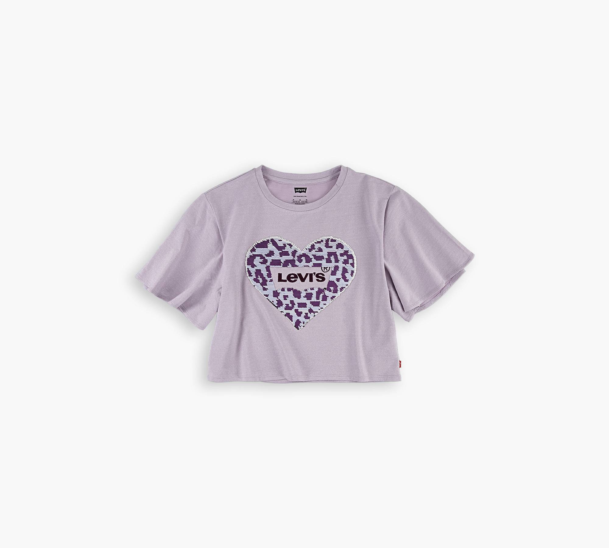 Toddler Girls 2T-4T Sparkle Tee Shirt 1