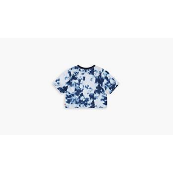 Little Girls 4-6x Tie Dye Cropped T-shirt - Blue | Levi's® US