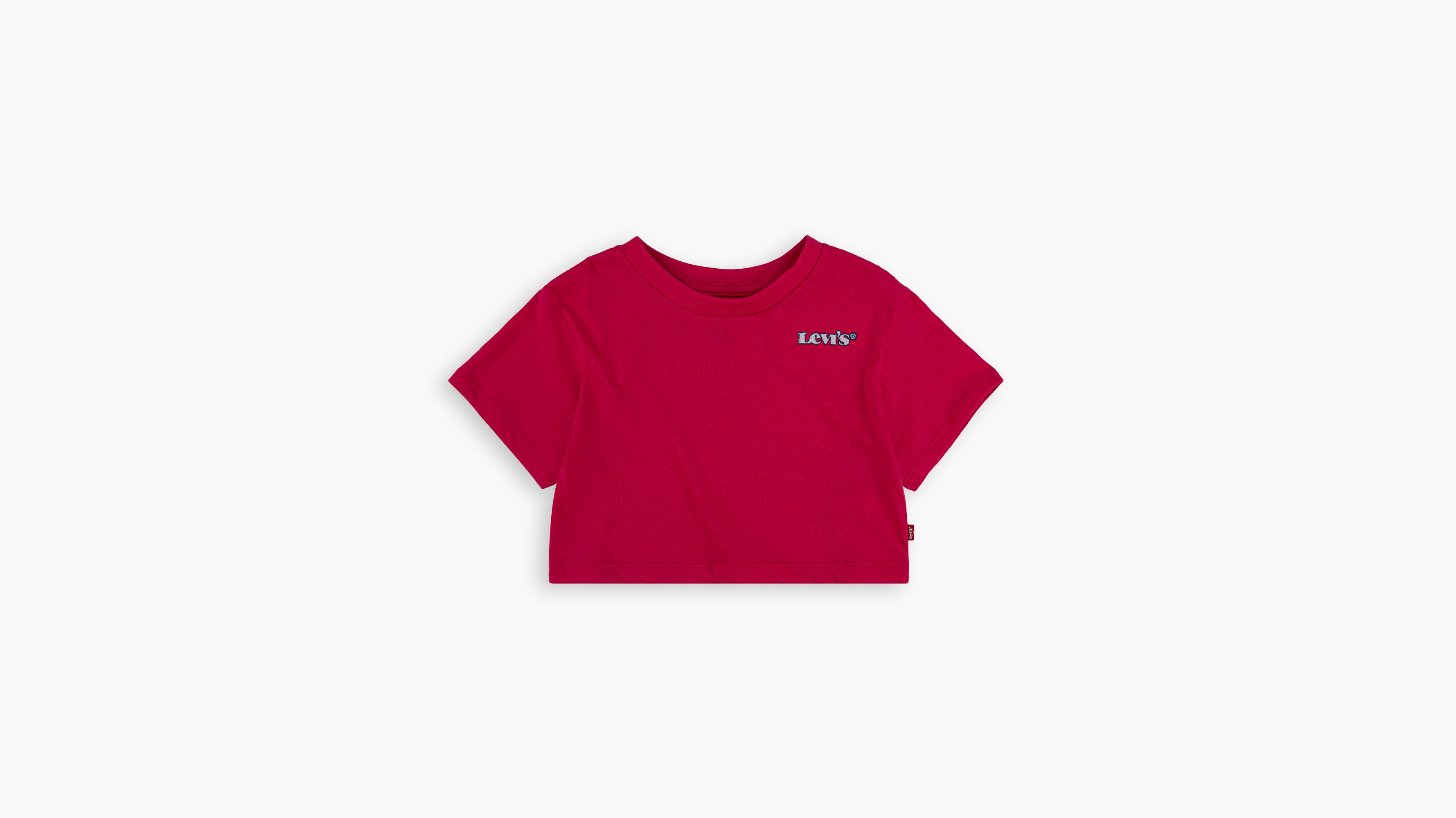 Toddler Girls 2T-4T Cropped T-Shirt 1