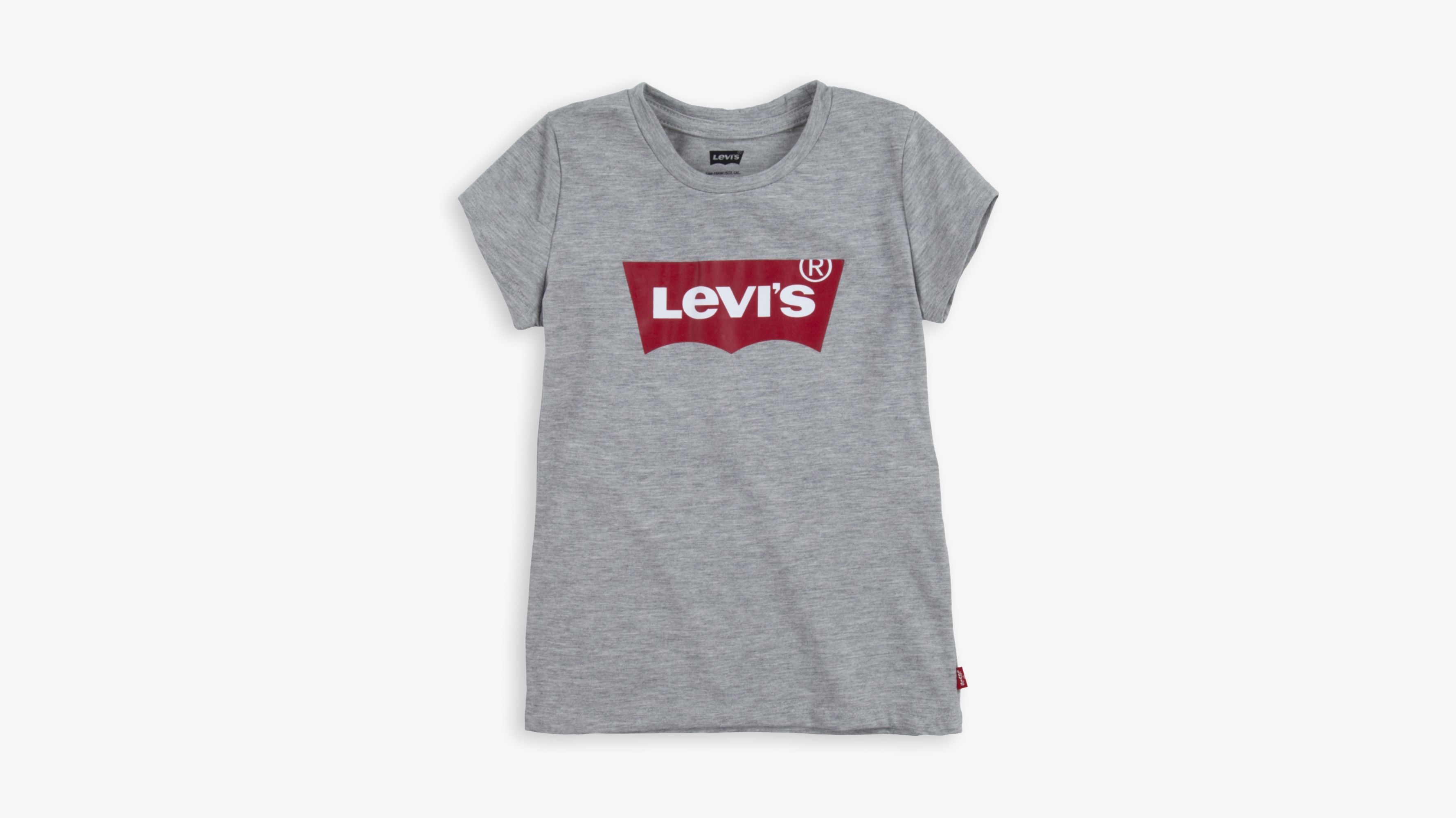 Levi's Boys' Batwing Fill T-Shirt, White/Fish, 4T