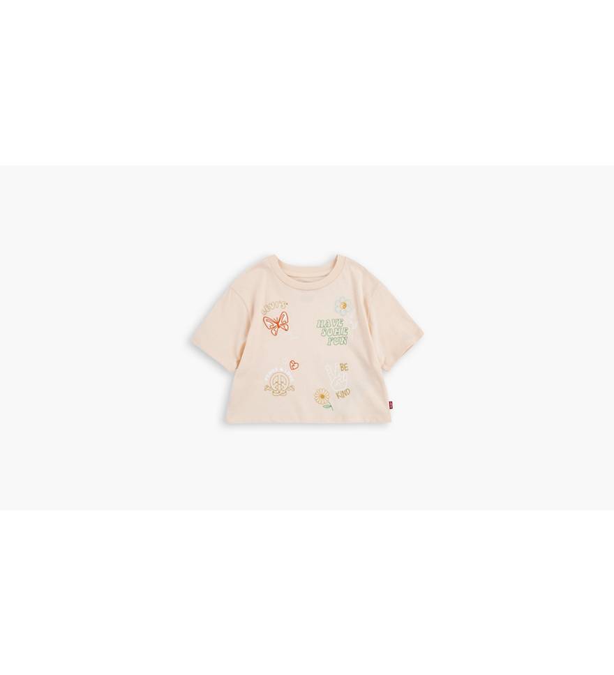 Meet And Greet Graphic T-shirt Toddler Girls 2t-4t - Orange | Levi's® US