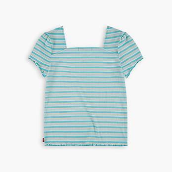 Ribbed Baby T-Shirt Little Girls 4-6x 2