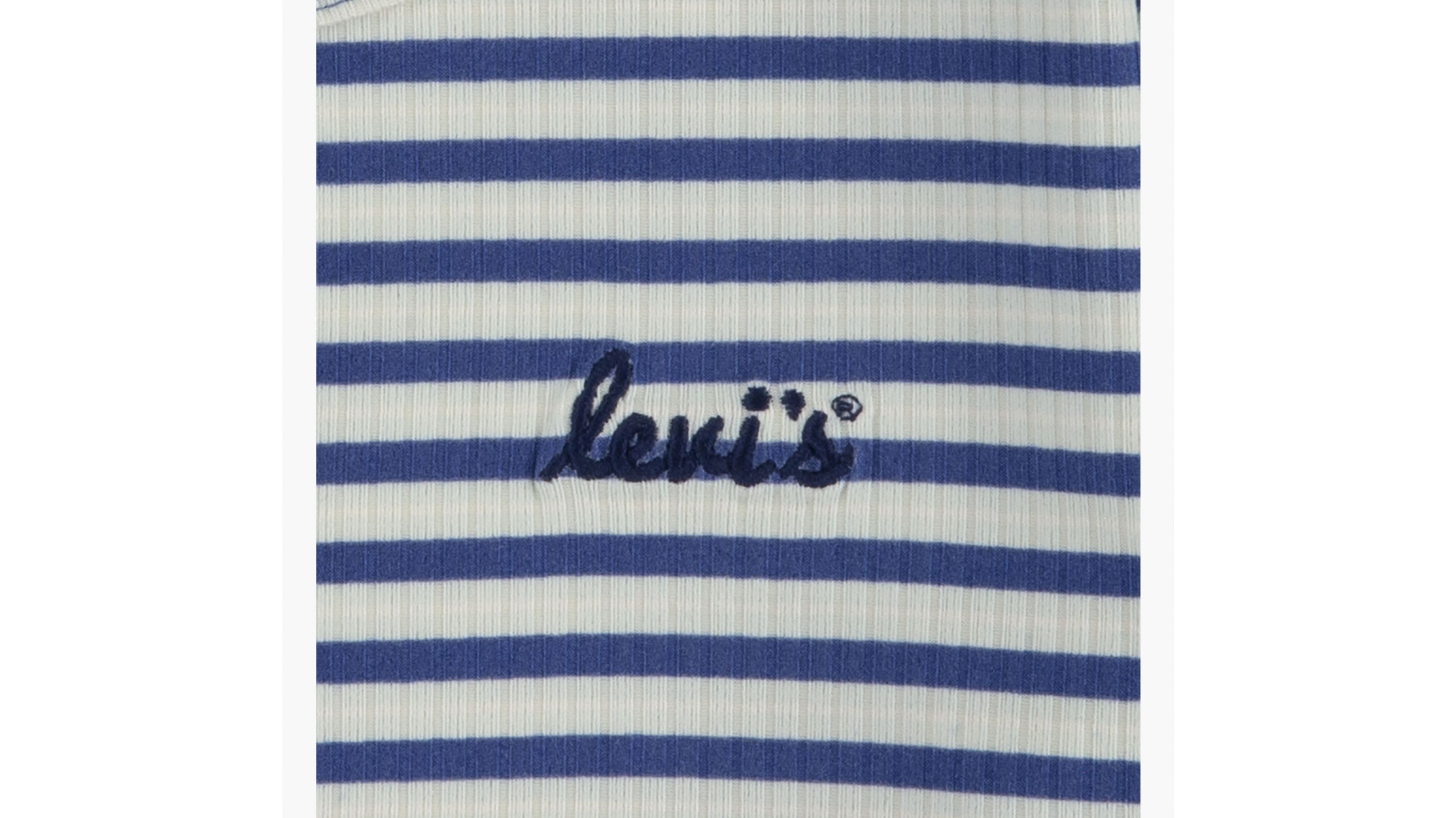 Levi's® Long Sleeve Scoop Neck Ribbed Knit Big Girls Top S-XL 4