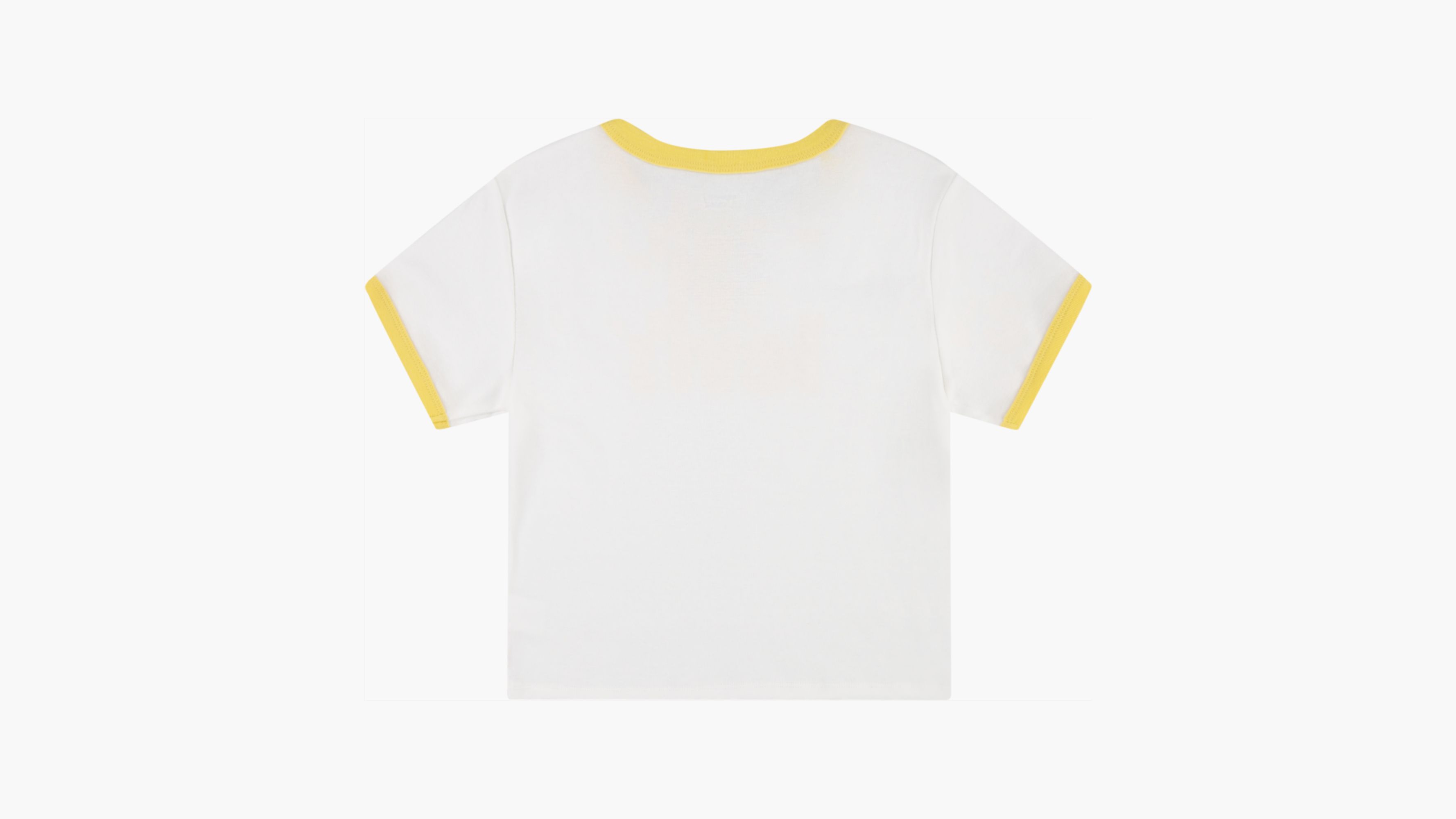 Ribbed Ringer Logo Top Big Girls S-XL 5