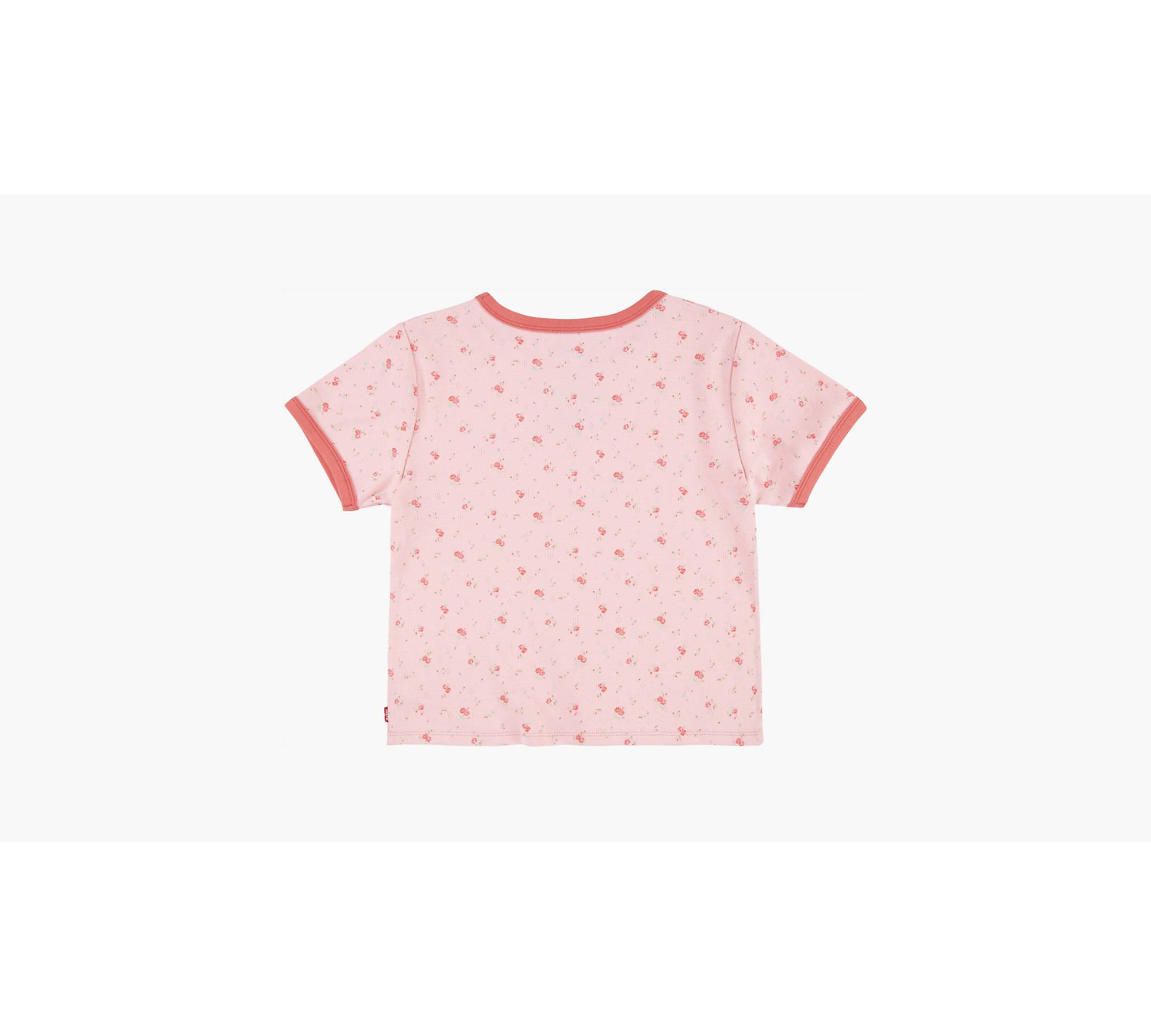 J Jill Pink Mauve Floral Embroidered Tee Shirt Women's Size Petite XL -  beyond exchange