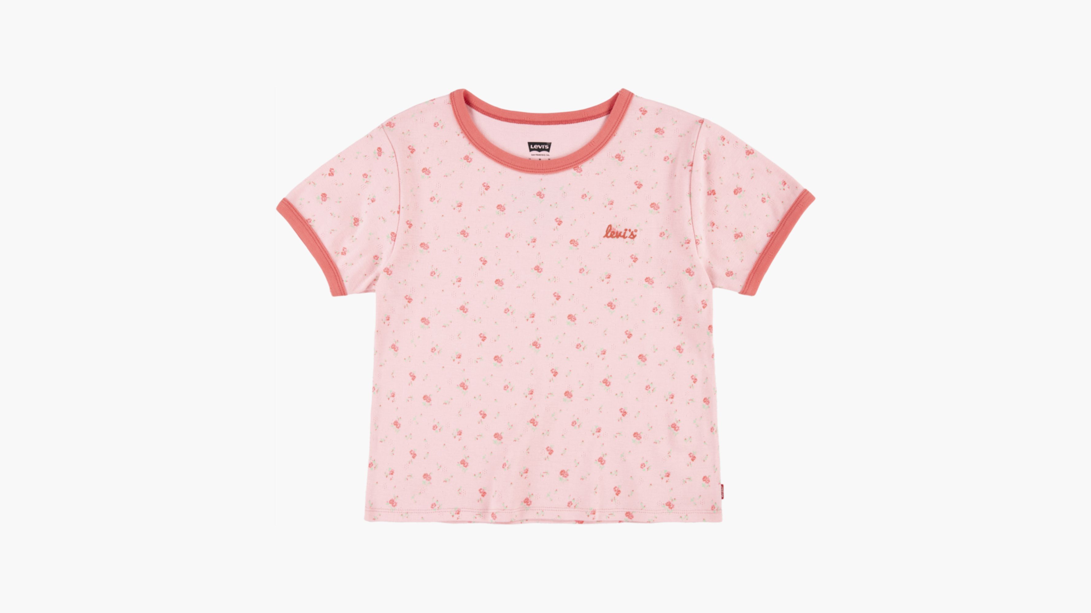 『3年保証』 Big Top Floral Ditsy Girls US Levi's® | Pink - S-xl フェイスクリーム