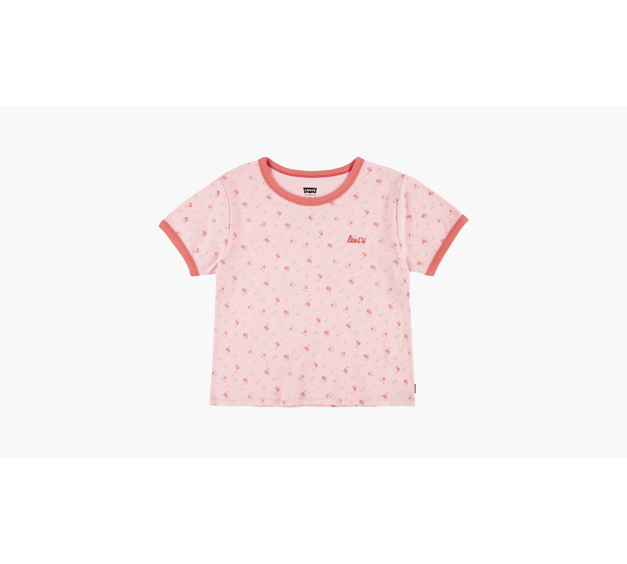 Ditsy Floral Top Big Girls S-xl - Pink | Levi's® US