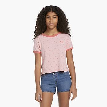 Ditsy Floral Top Big Girls S-XL 2