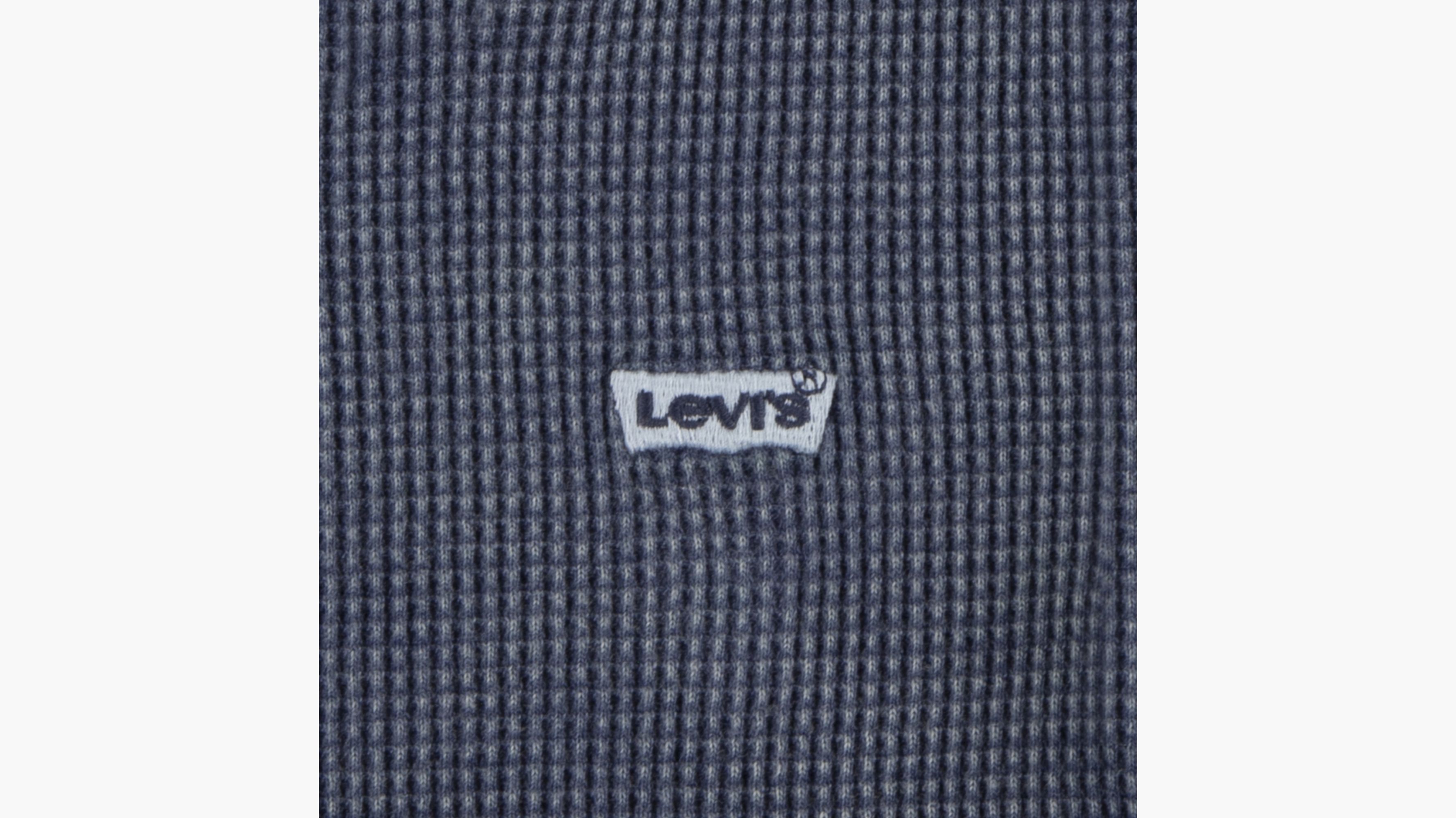 Waffle Notch Neck Top Big Girls 7-16 - Blue | Levi's® US