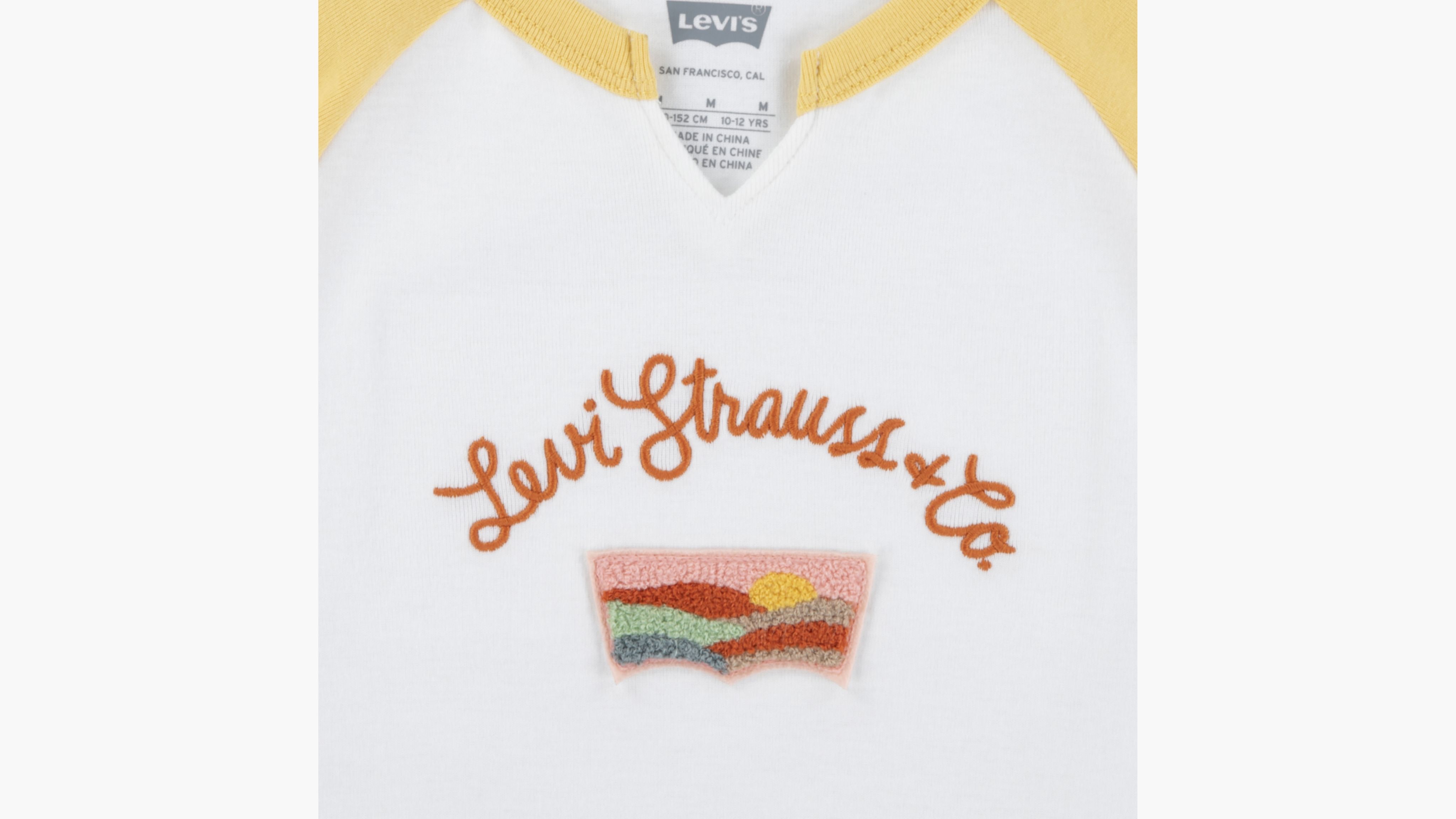 Levi's Rainbow Levis Tee Toddler Girls 2t-4t T-shirt 4t
