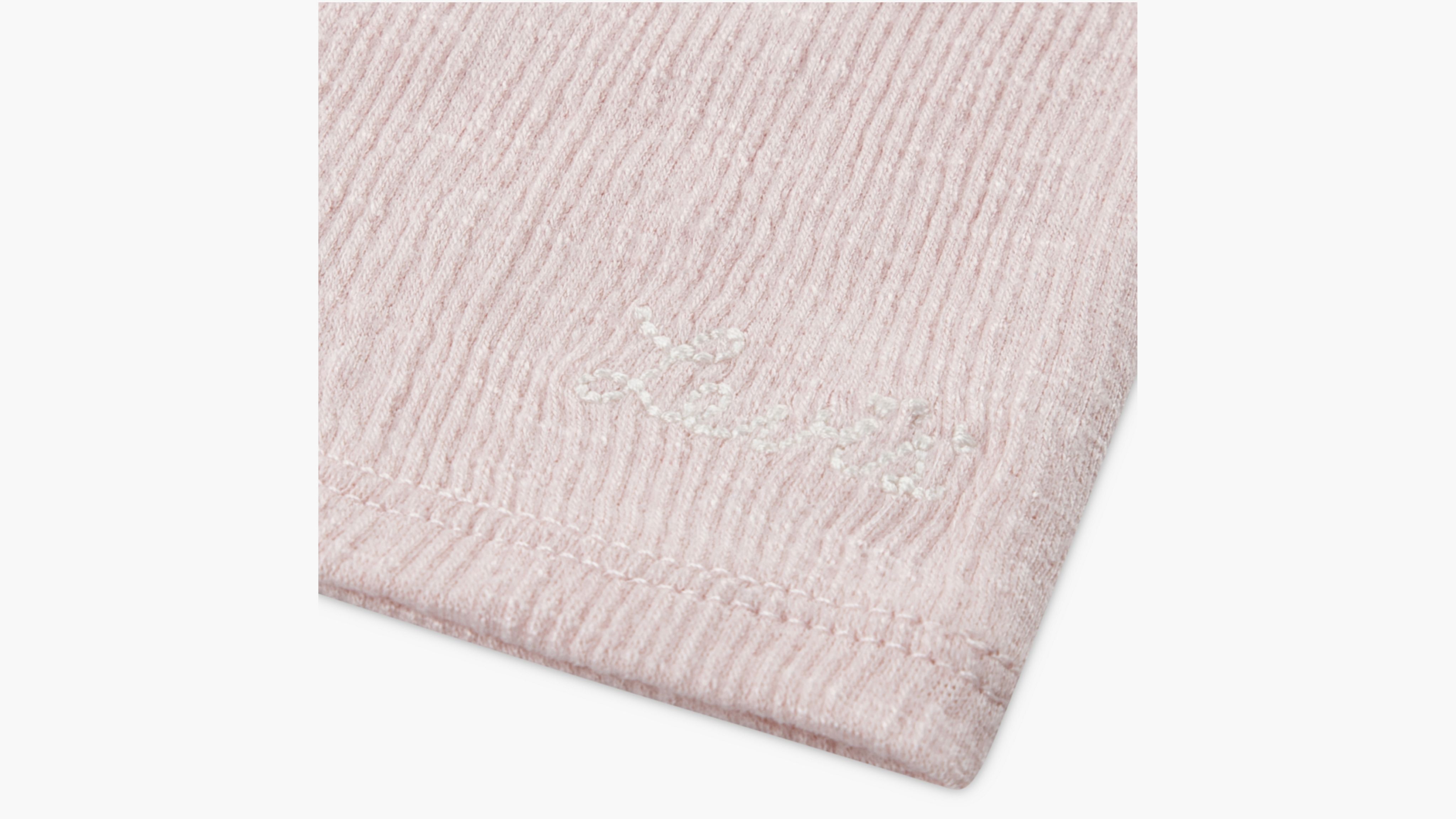 Levi's Bow Purl Edge Tank Top Big Girls S-xl Xl In English Rose