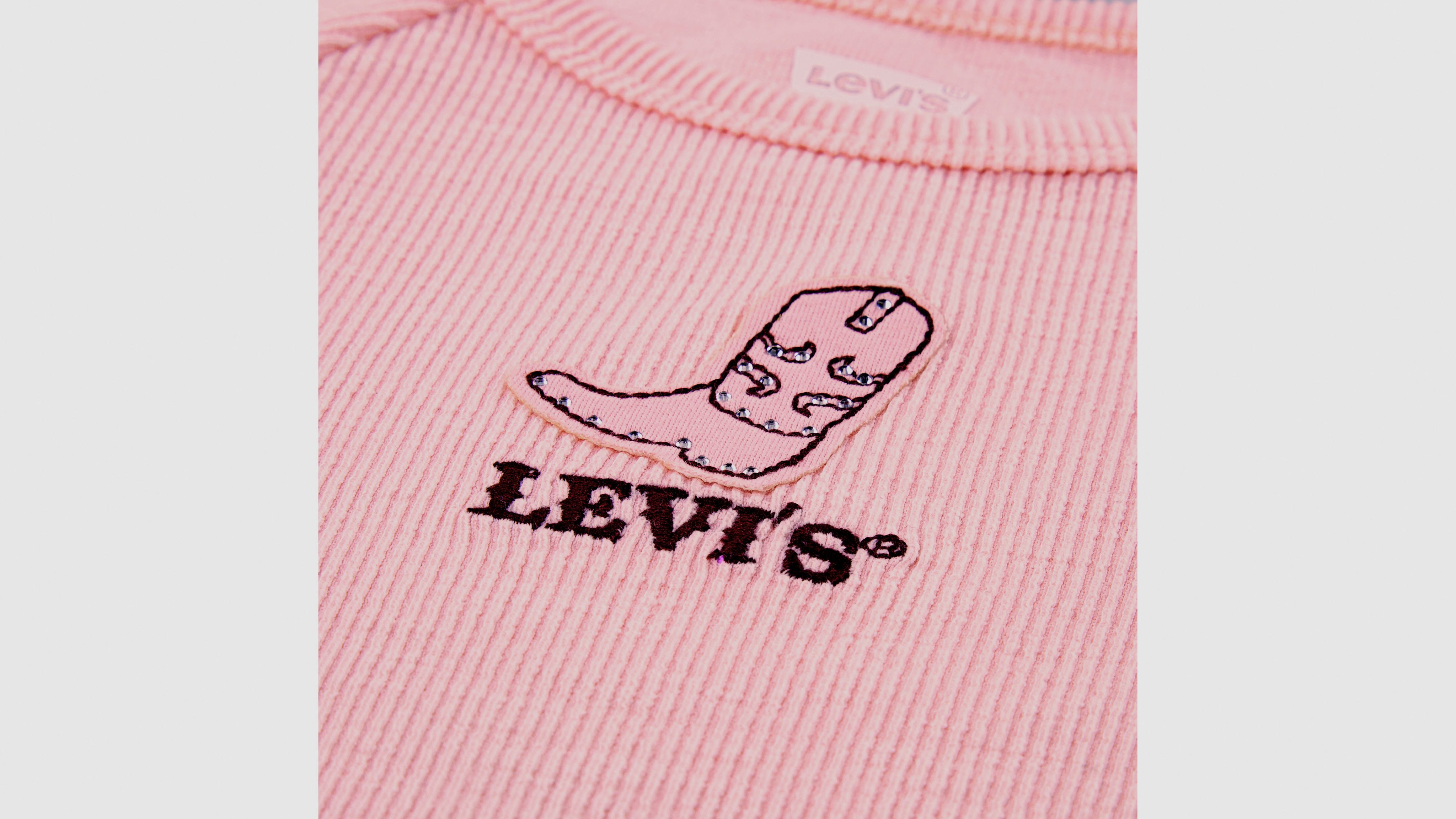 Levi's Levis Color Block Raglan Top Toddler Girls 2t-4t 4t In Pink