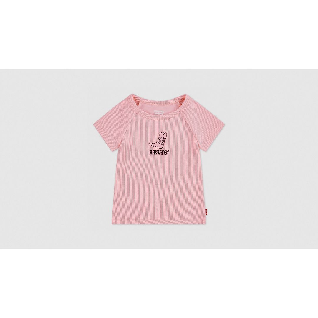 Levi's Levis Color Block Raglan Top Toddler Girls 2t-4t 4t In Pink