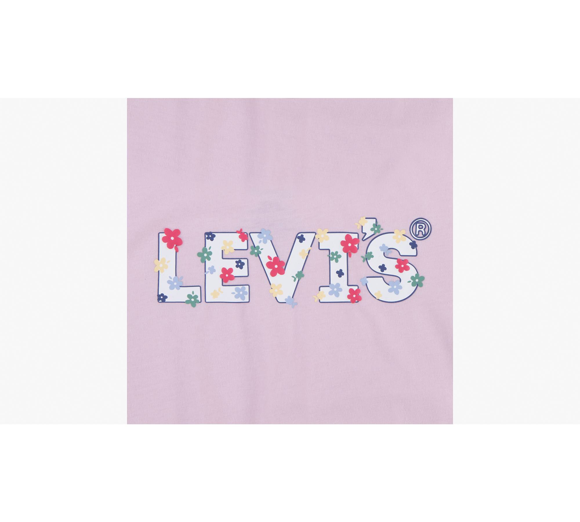 Meet And Greet Floral T-shirt Big Girls S-xl - Pink | Levi's® US