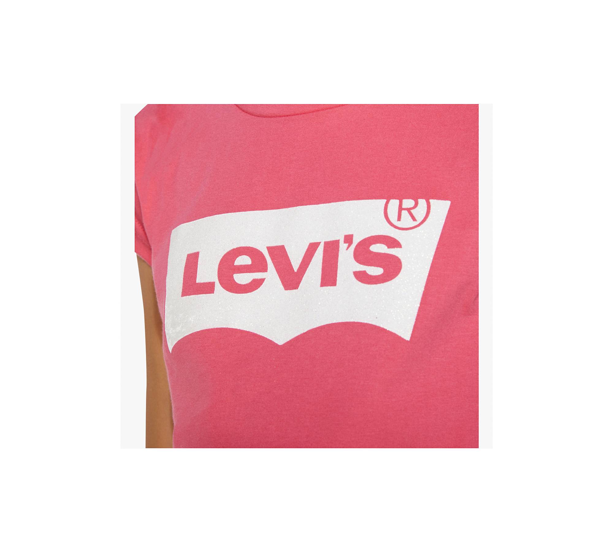 Levi’s® Logo T-shirt Big Girls S-xl - Pink | Levi's® US