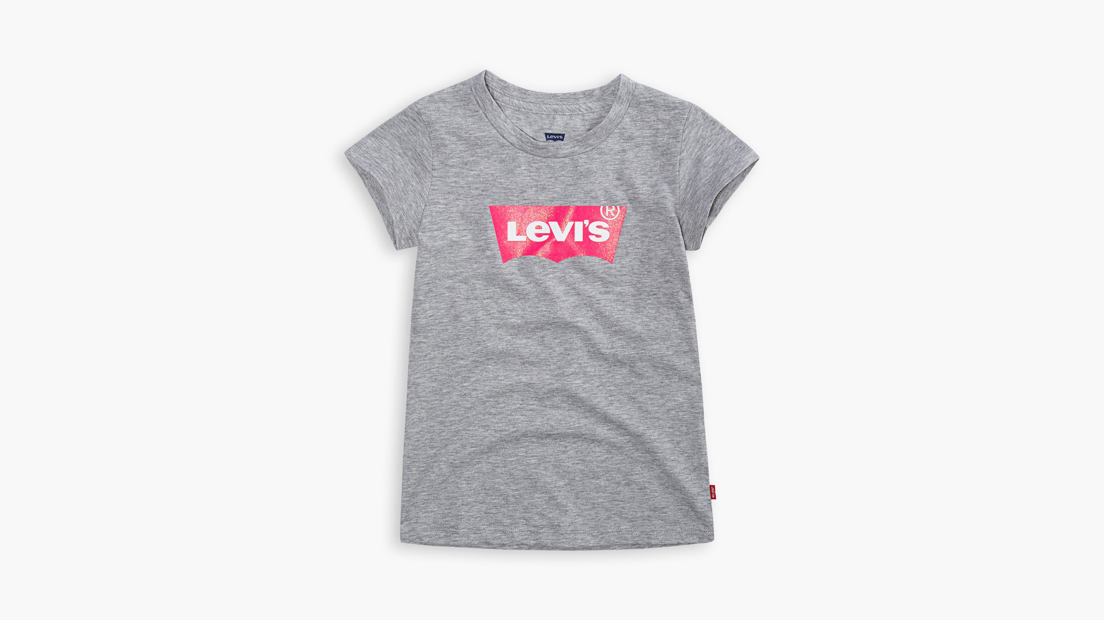 levi's white t shirt red logo